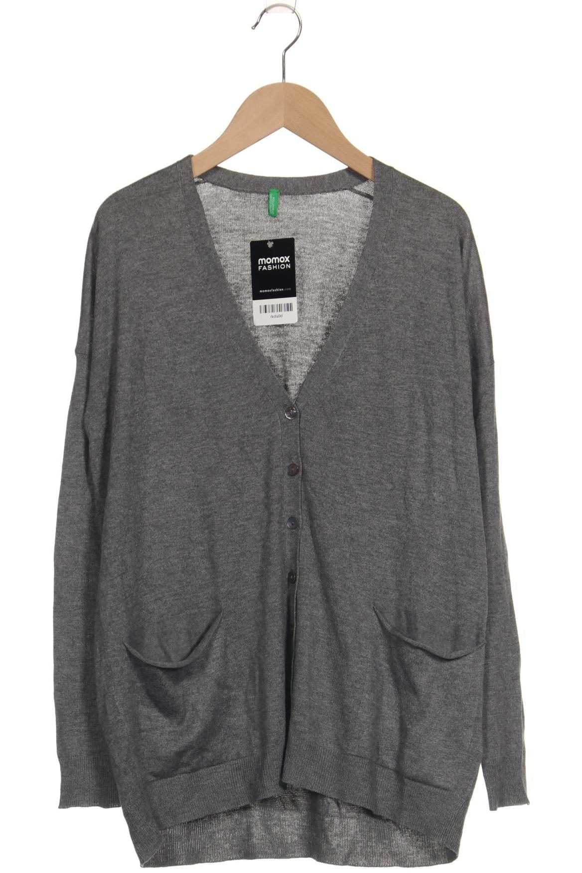 

United Colors OF Benetton Damen Strickjacke, grau, Gr. 34