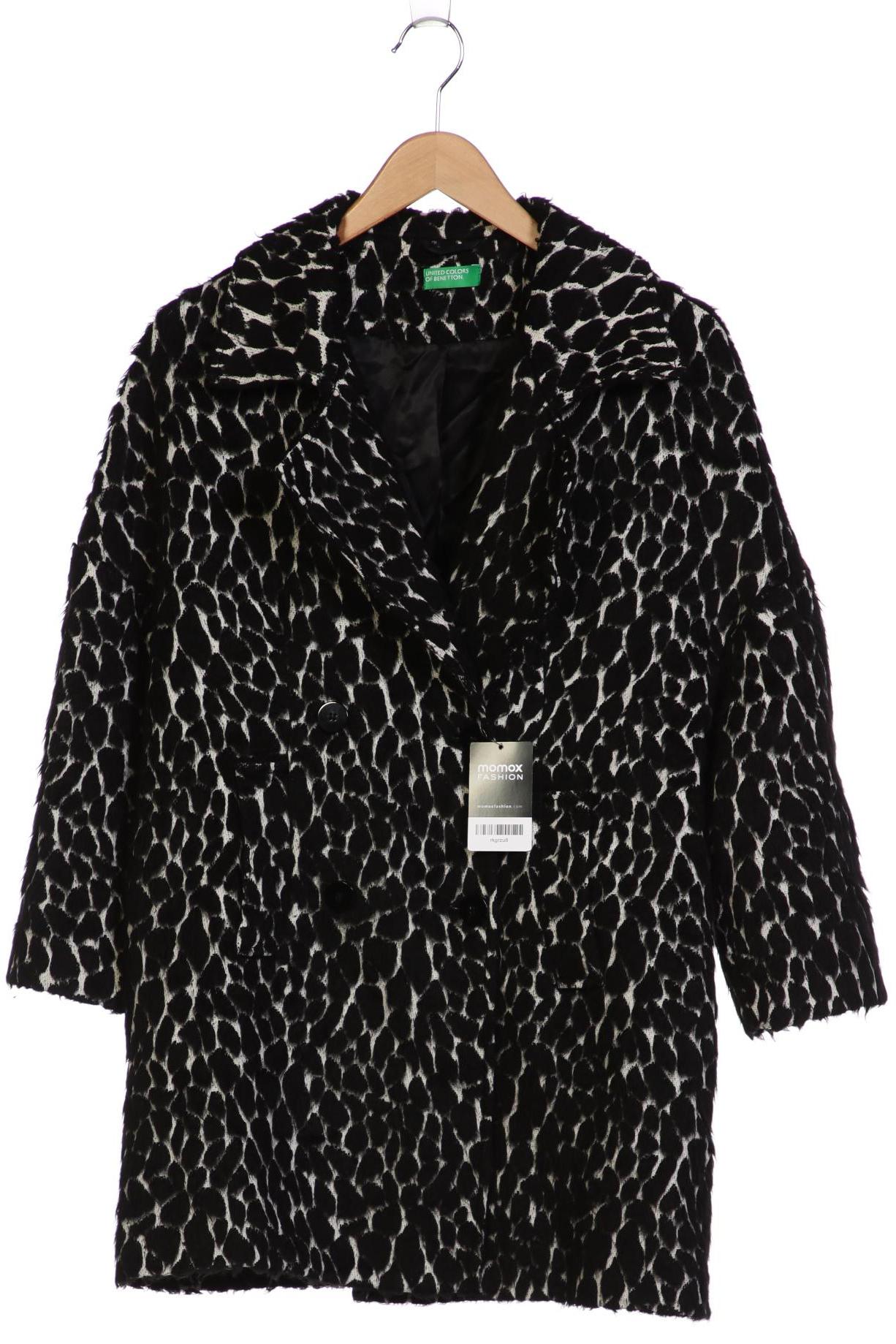 

United Colors OF Benetton Damen Mantel, schwarz, Gr. 34