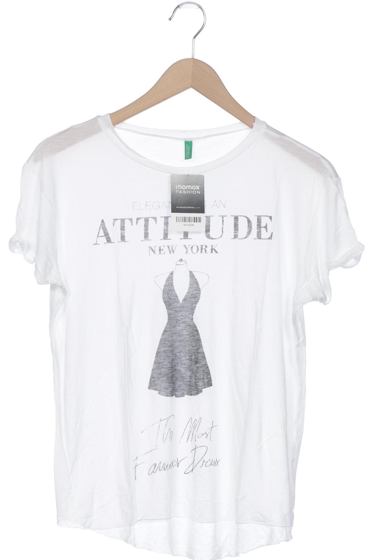 

United Colors OF Benetton Damen T-Shirt, weiß, Gr. 42