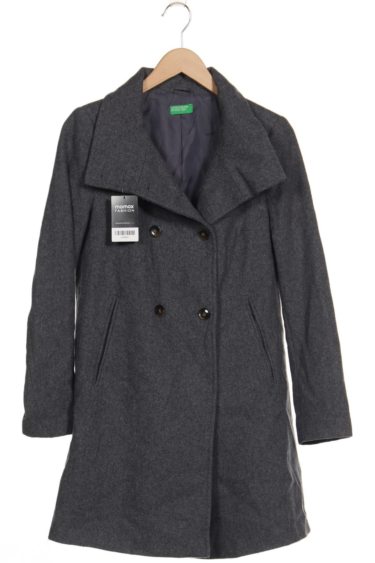 

United Colors OF Benetton Damen Mantel, grau, Gr. 36