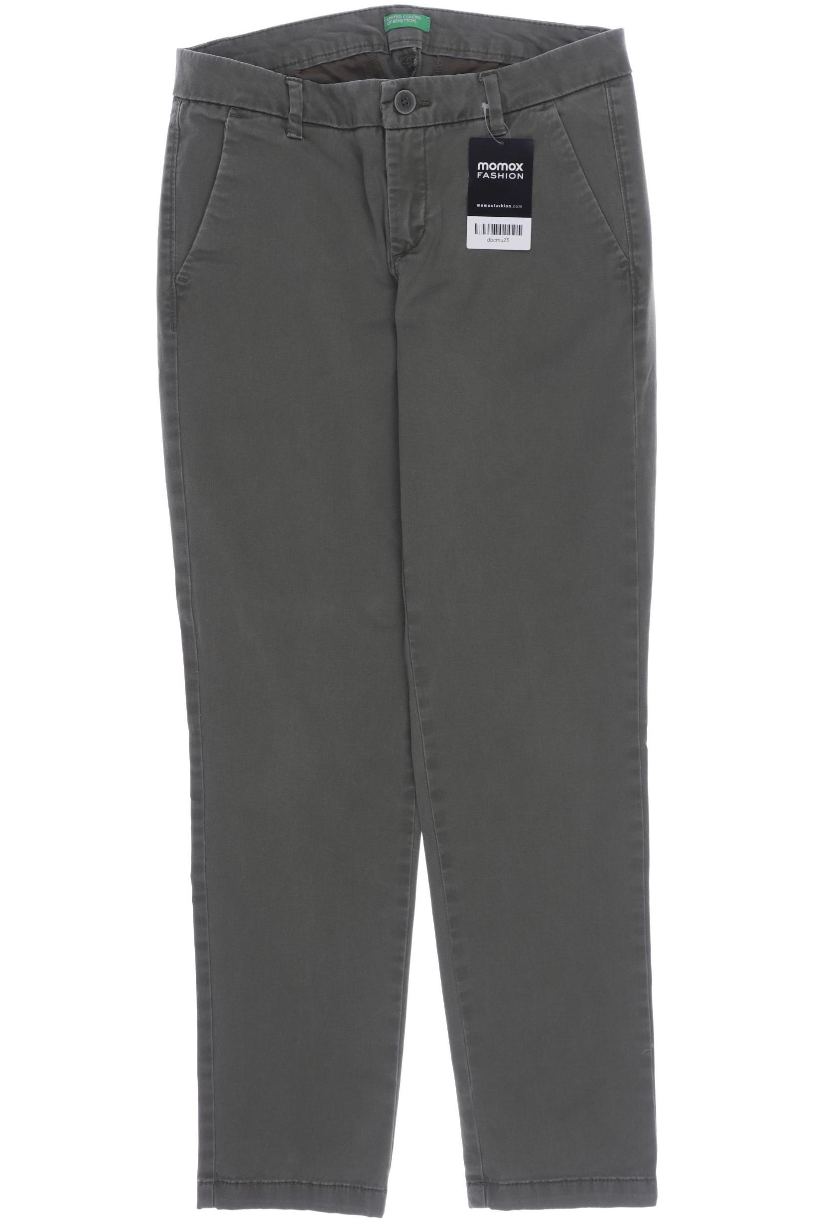 

United Colors OF Benetton Damen Stoffhose, grün, Gr. 34