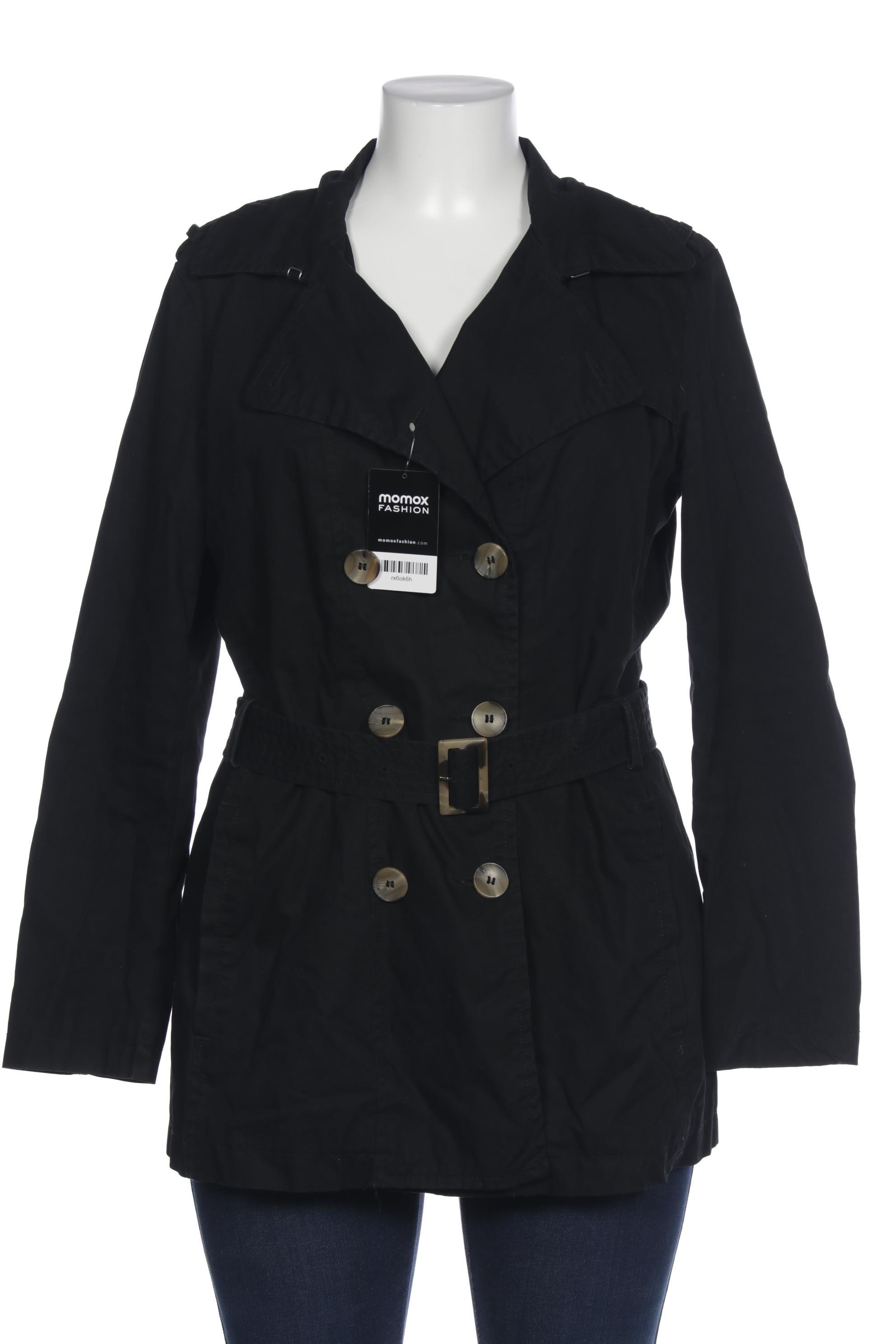 

United Colors OF Benetton Damen Mantel, schwarz, Gr. 42