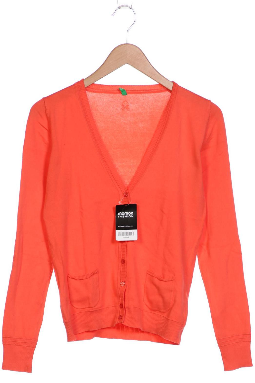 

United Colors OF Benetton Damen Strickjacke, orange, Gr. 38