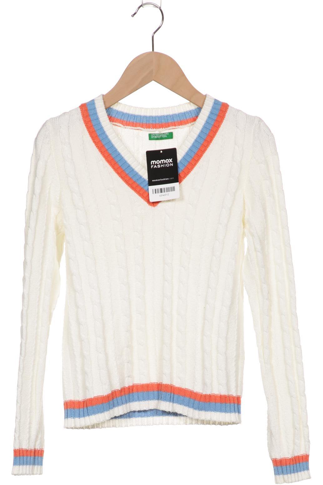 

UNITED COLORS OF BENETTON Damen Pullover, weiß