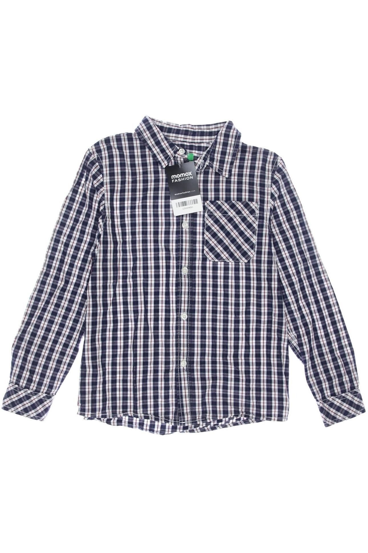 

United Colors OF Benetton Herren Hemd, marineblau, Gr. 128