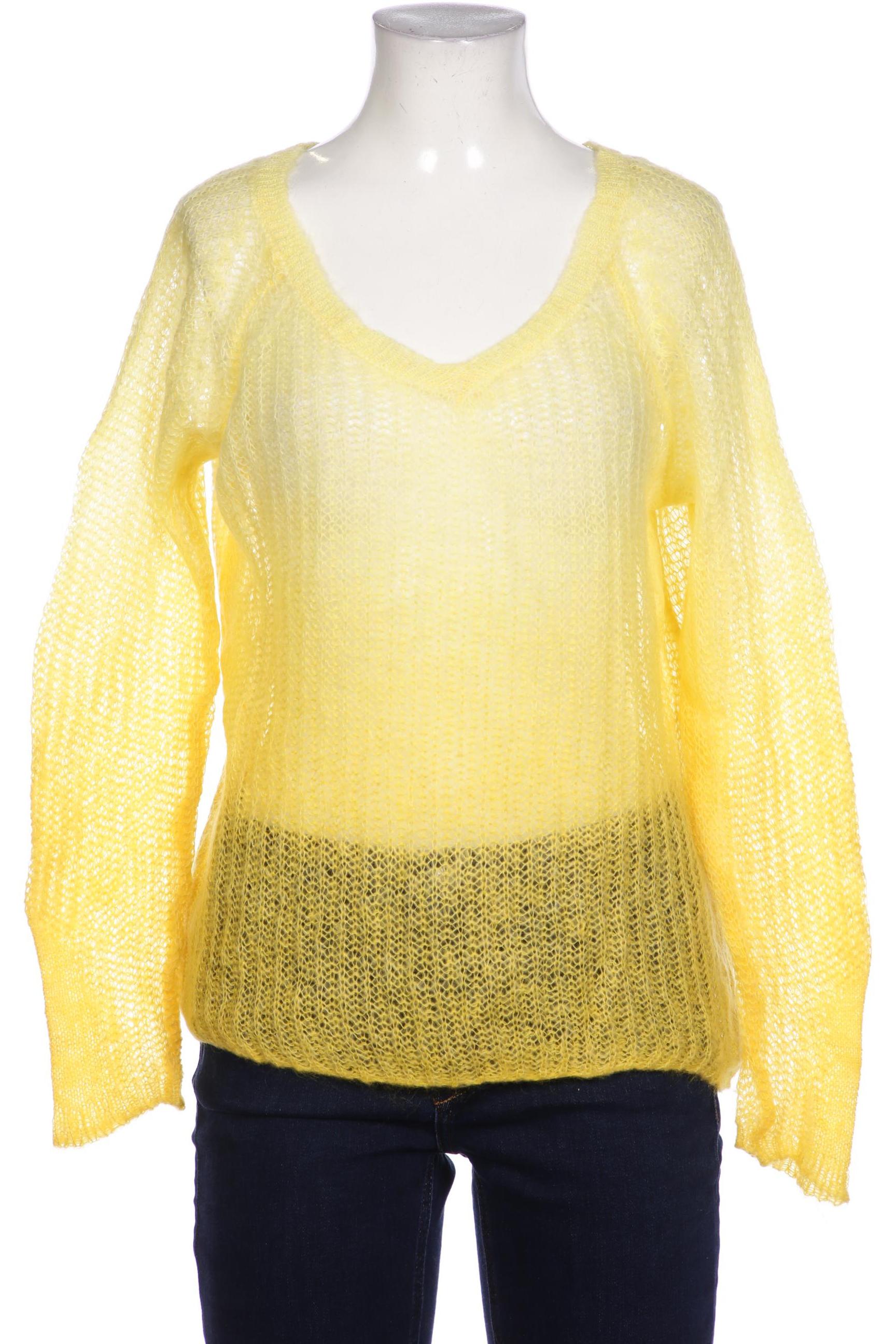 

United Colors OF Benetton Damen Pullover, gelb, Gr. 34