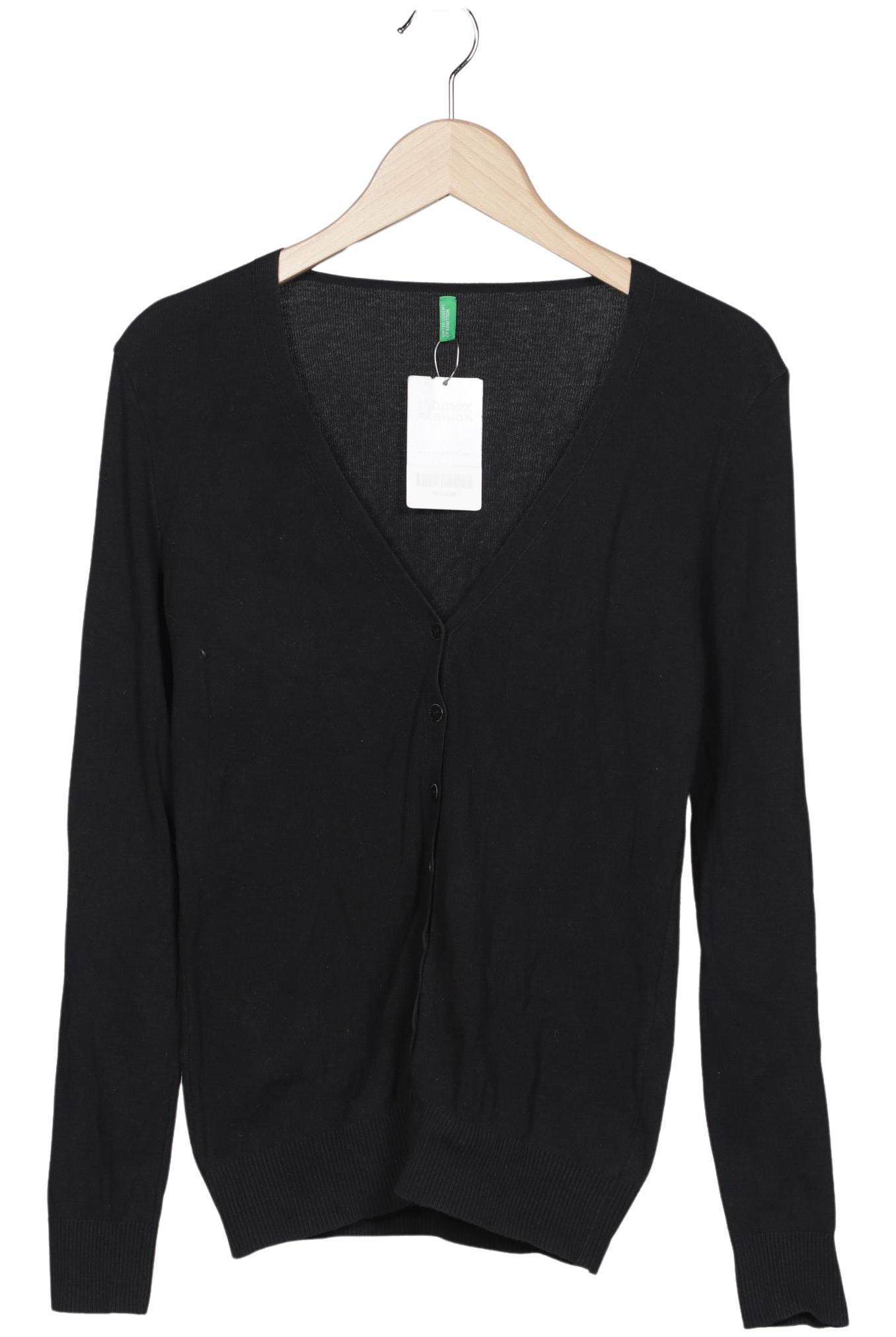 

United Colors OF Benetton Damen Strickjacke, schwarz, Gr. 38