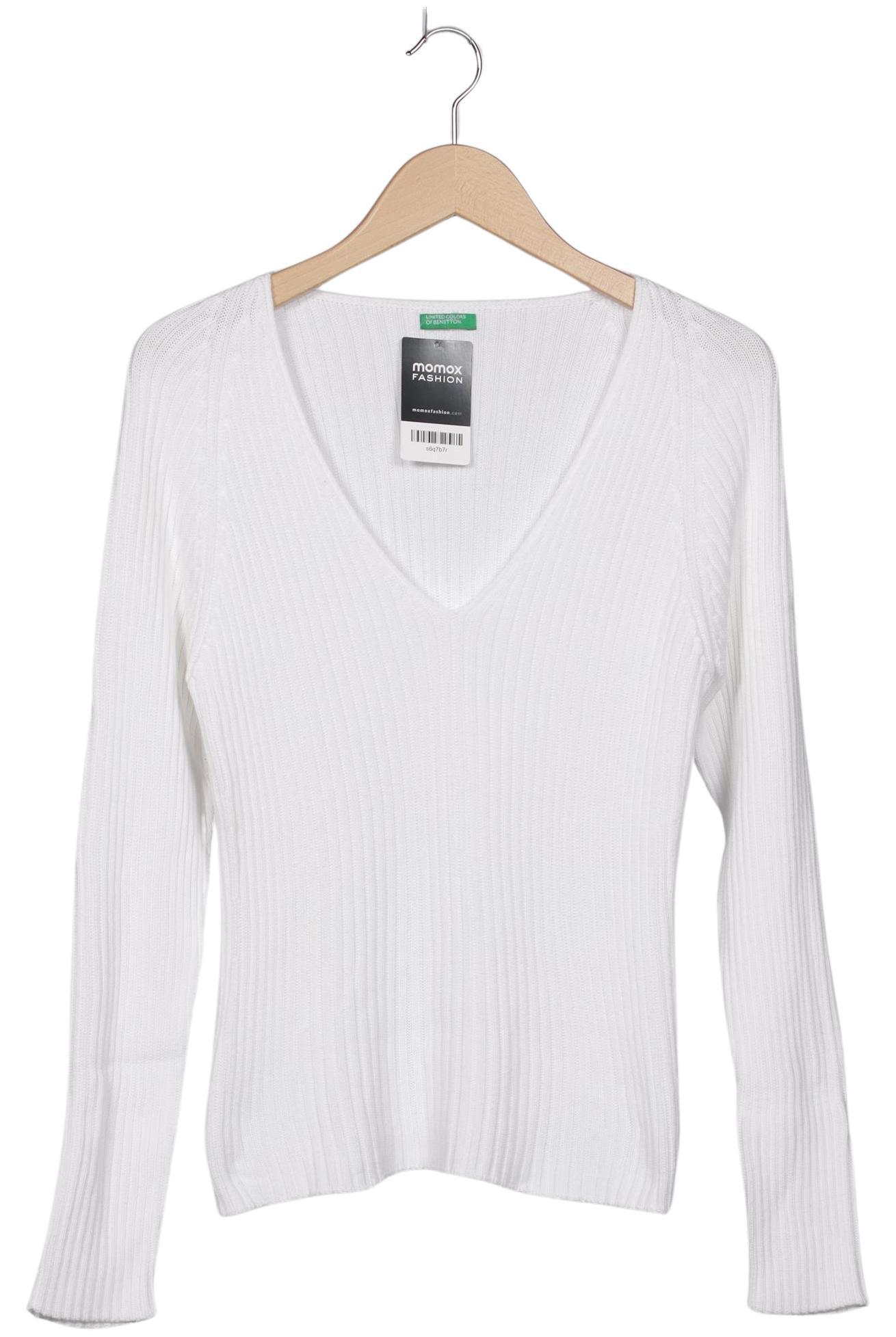 

United Colors OF Benetton Damen Pullover, weiß, Gr. 38