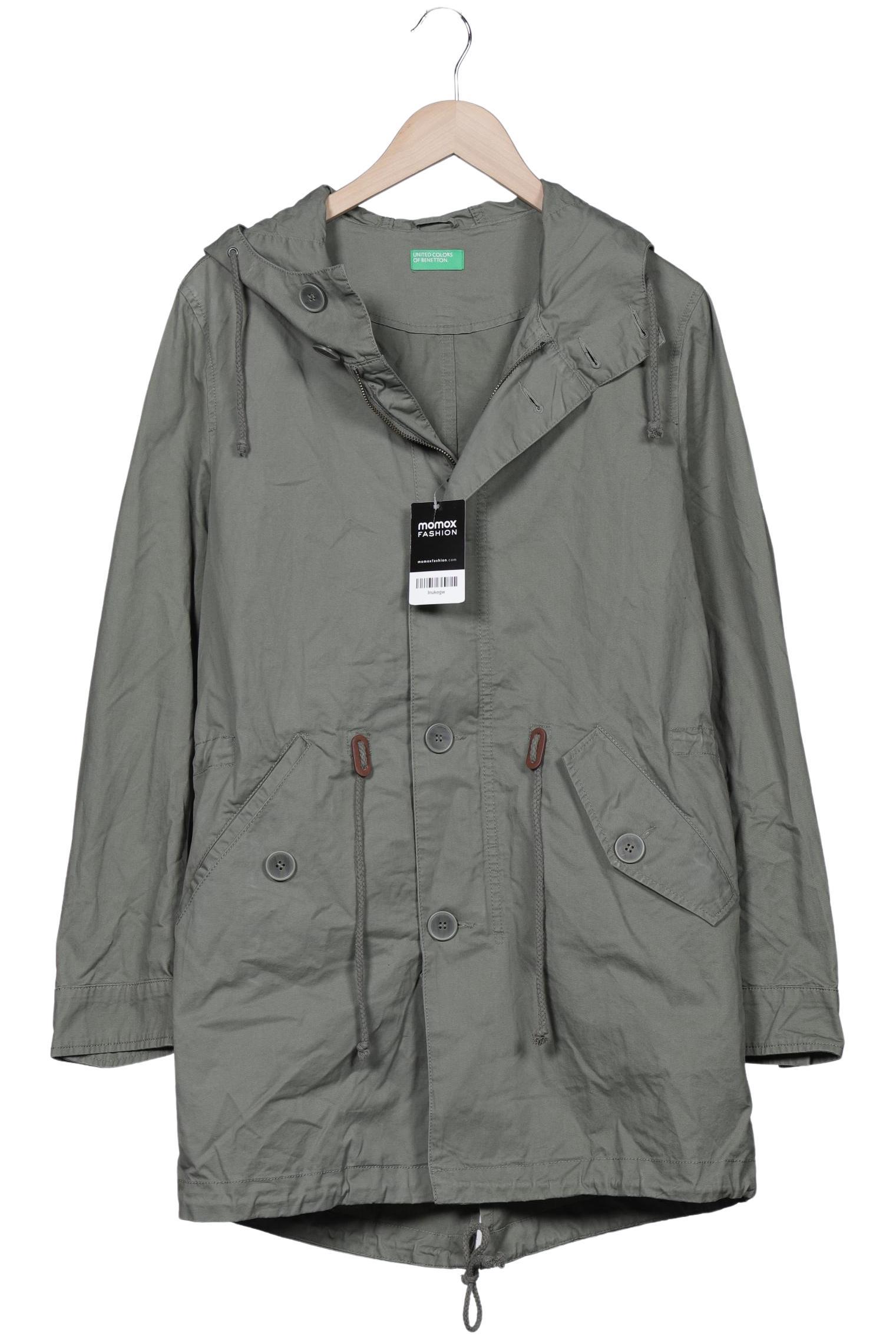 

United Colors OF Benetton Herren Mantel, grün, Gr. 46
