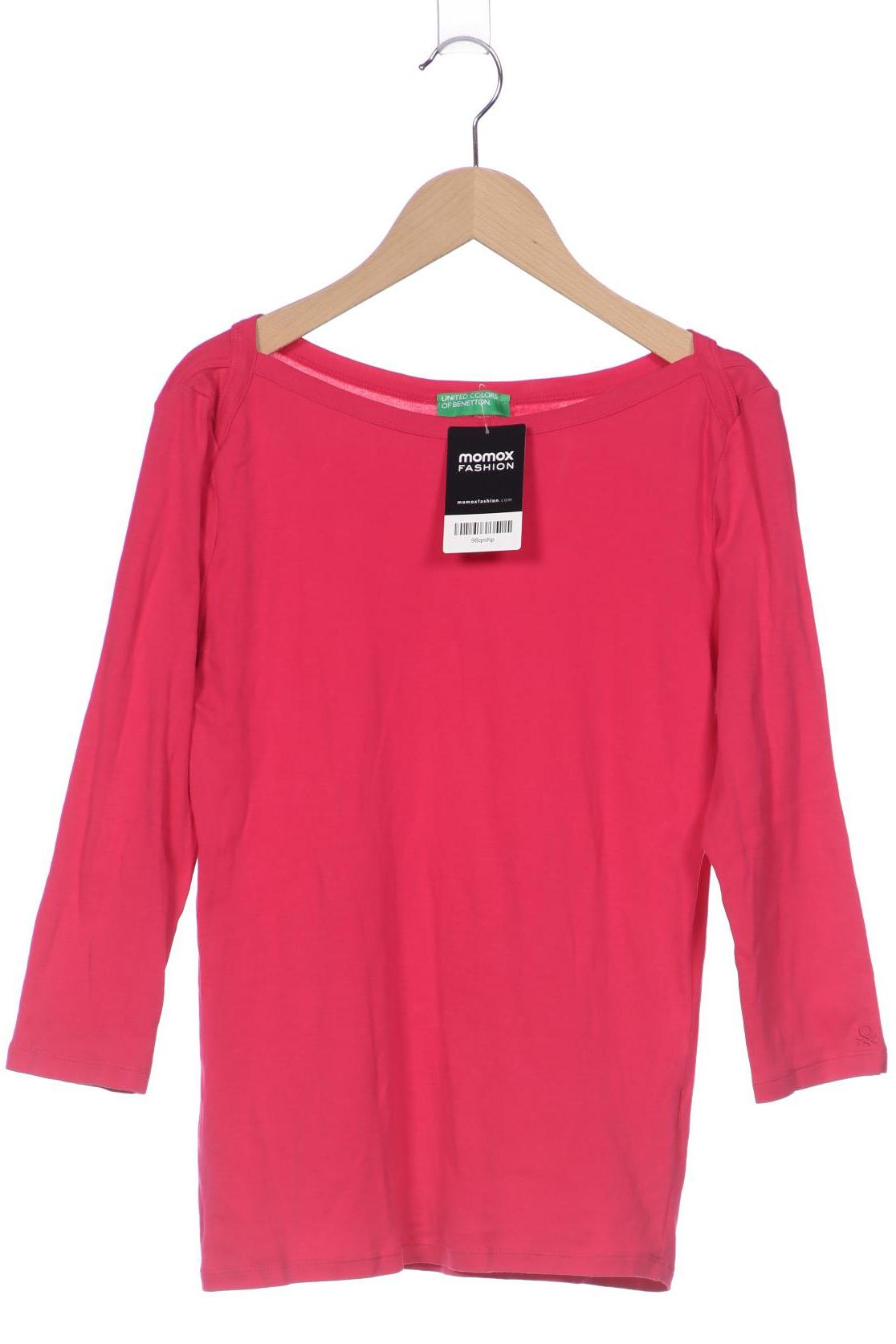 

United Colors OF Benetton Damen Langarmshirt, pink, Gr. 36