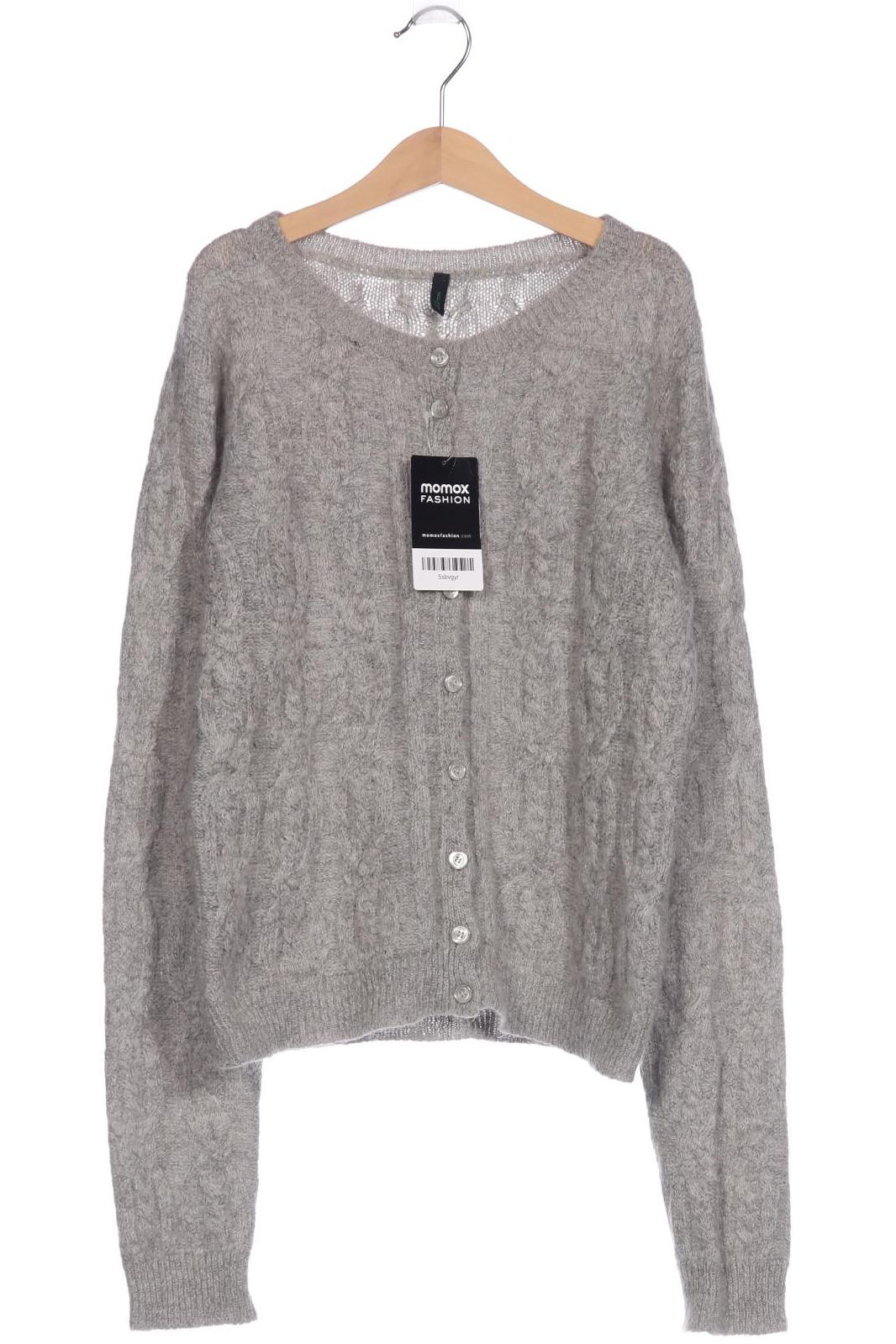 

United Colors OF Benetton Damen Strickjacke, grau, Gr. 44