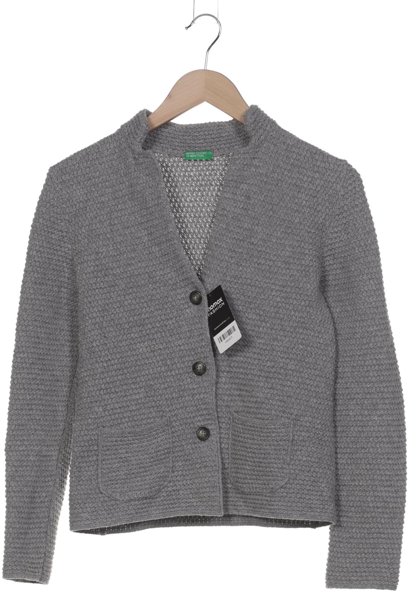 

United Colors OF Benetton Damen Strickjacke, grau, Gr. 34