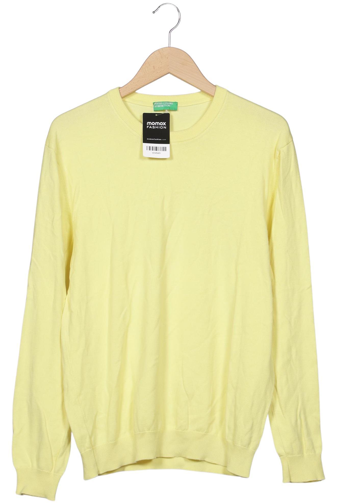 

United Colors OF Benetton Herren Pullover, gelb, Gr. 52