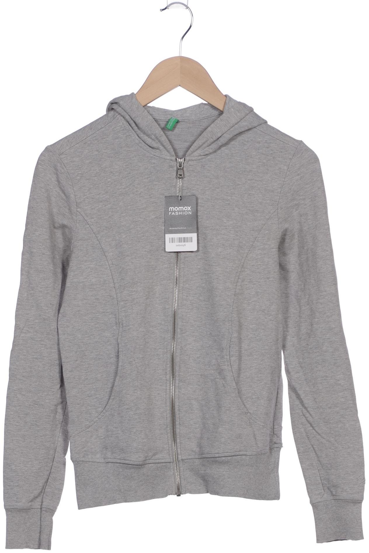 

United Colors OF Benetton Damen Kapuzenpullover, grau, Gr. 34