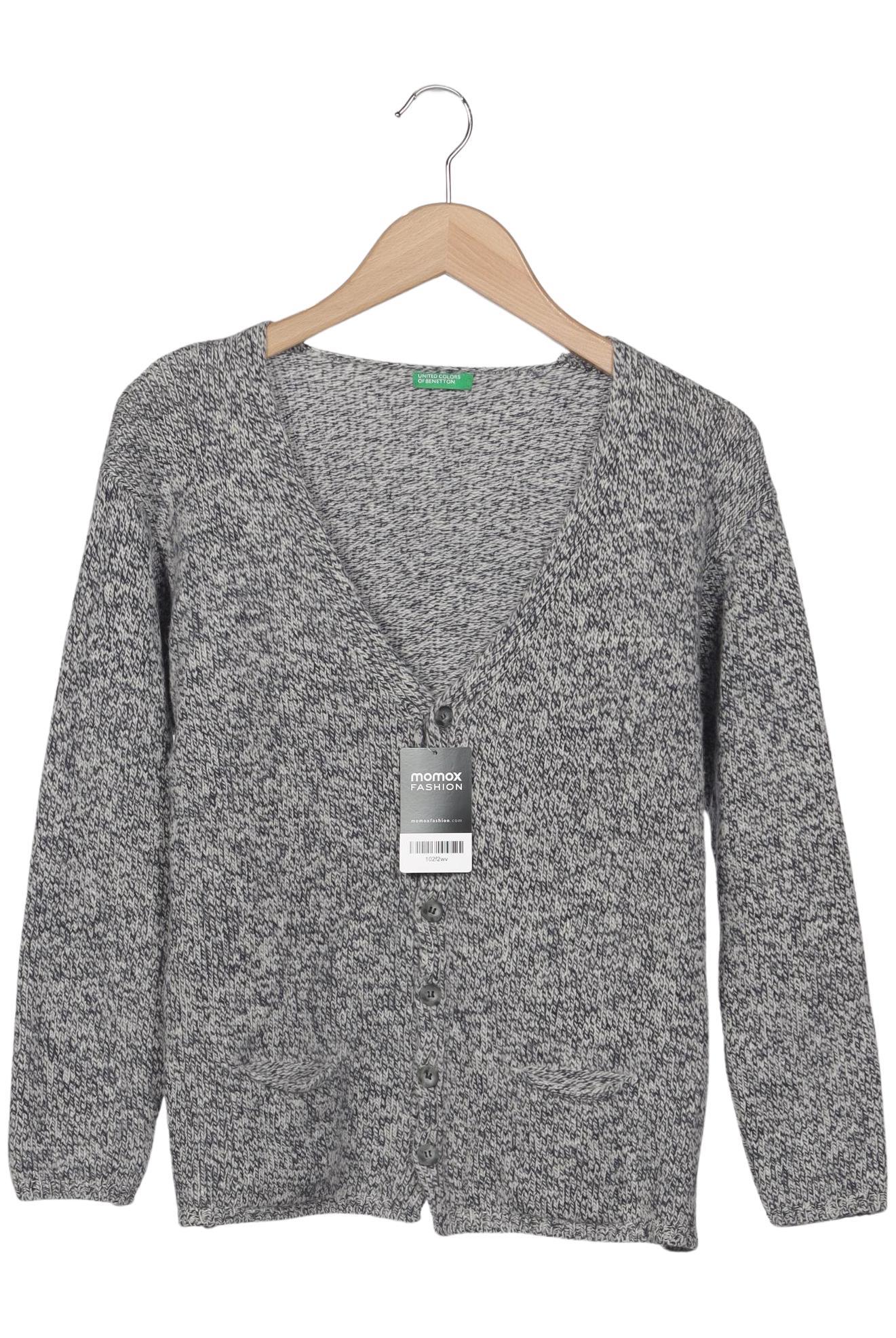 

United Colors OF Benetton Damen Strickjacke, grau, Gr. 38