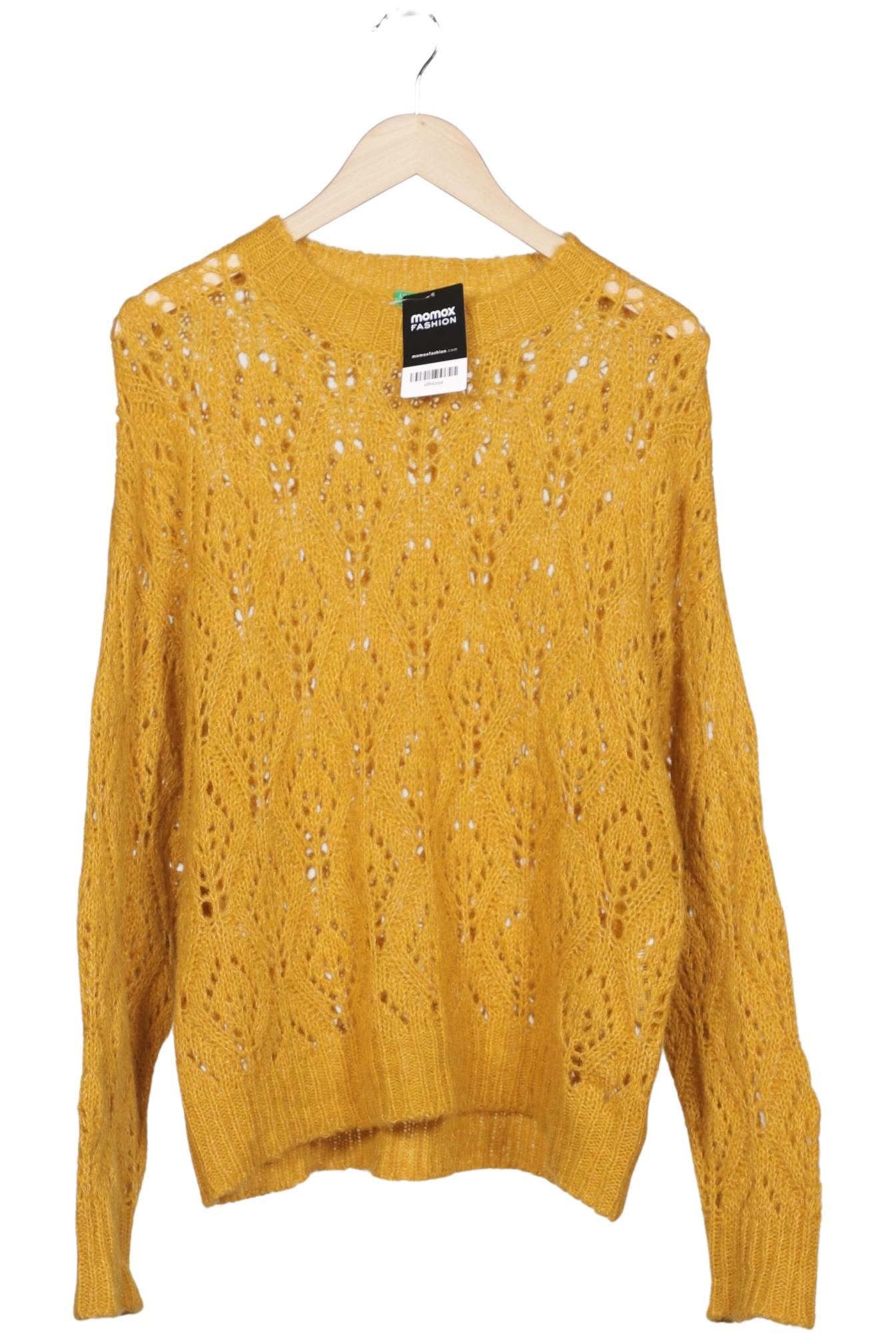 

United Colors OF Benetton Damen Pullover, gelb, Gr. 38