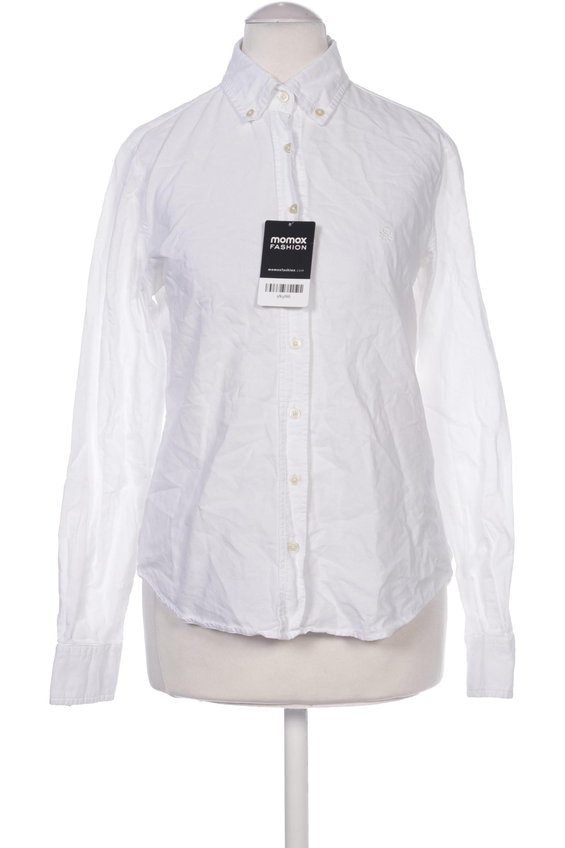 

United Colors OF Benetton Damen Bluse, weiß, Gr. 34