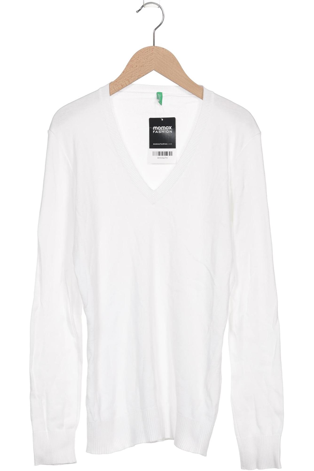 

United Colors OF Benetton Damen Pullover, weiß, Gr. 34