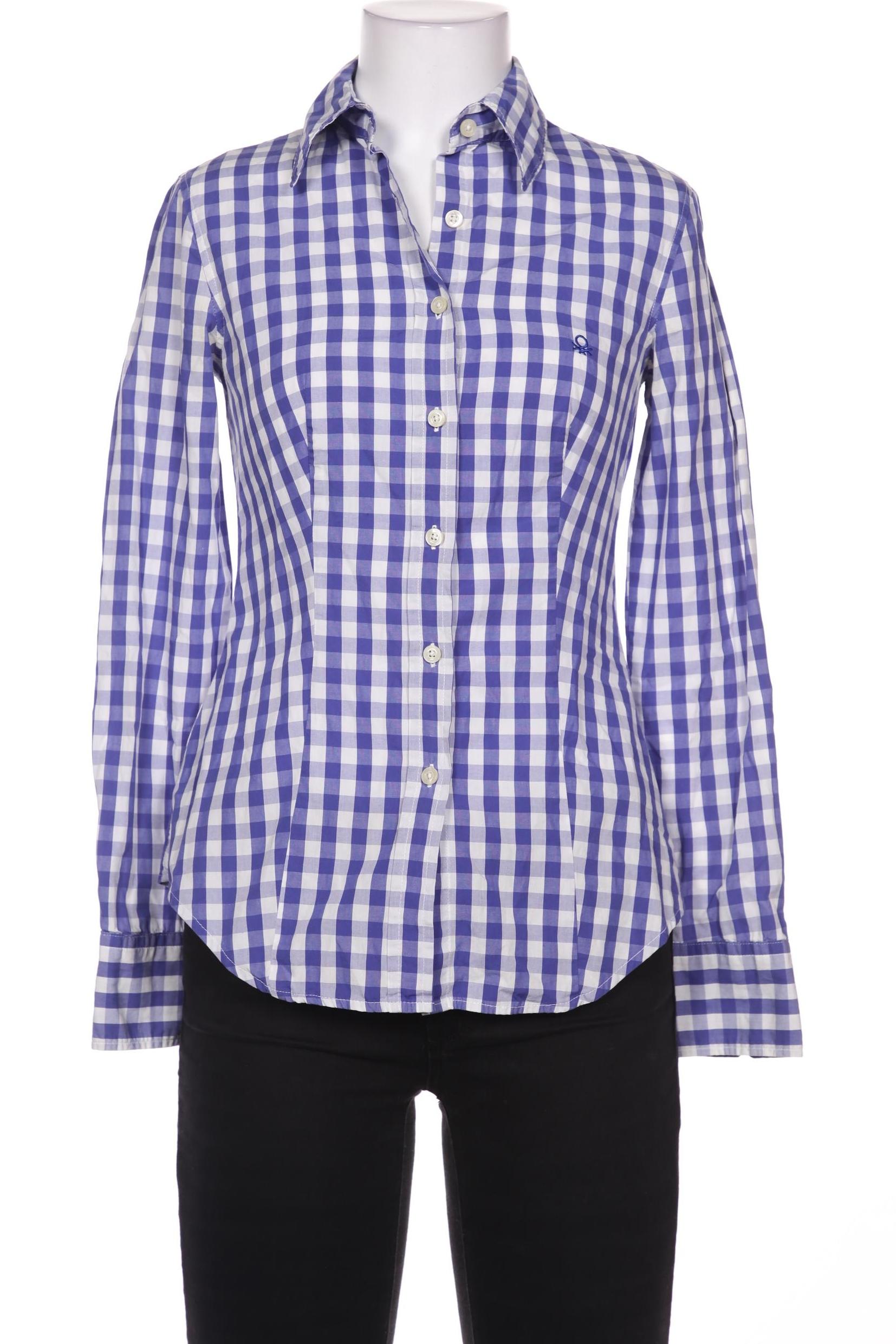 

United Colors OF Benetton Damen Bluse, marineblau, Gr. 34