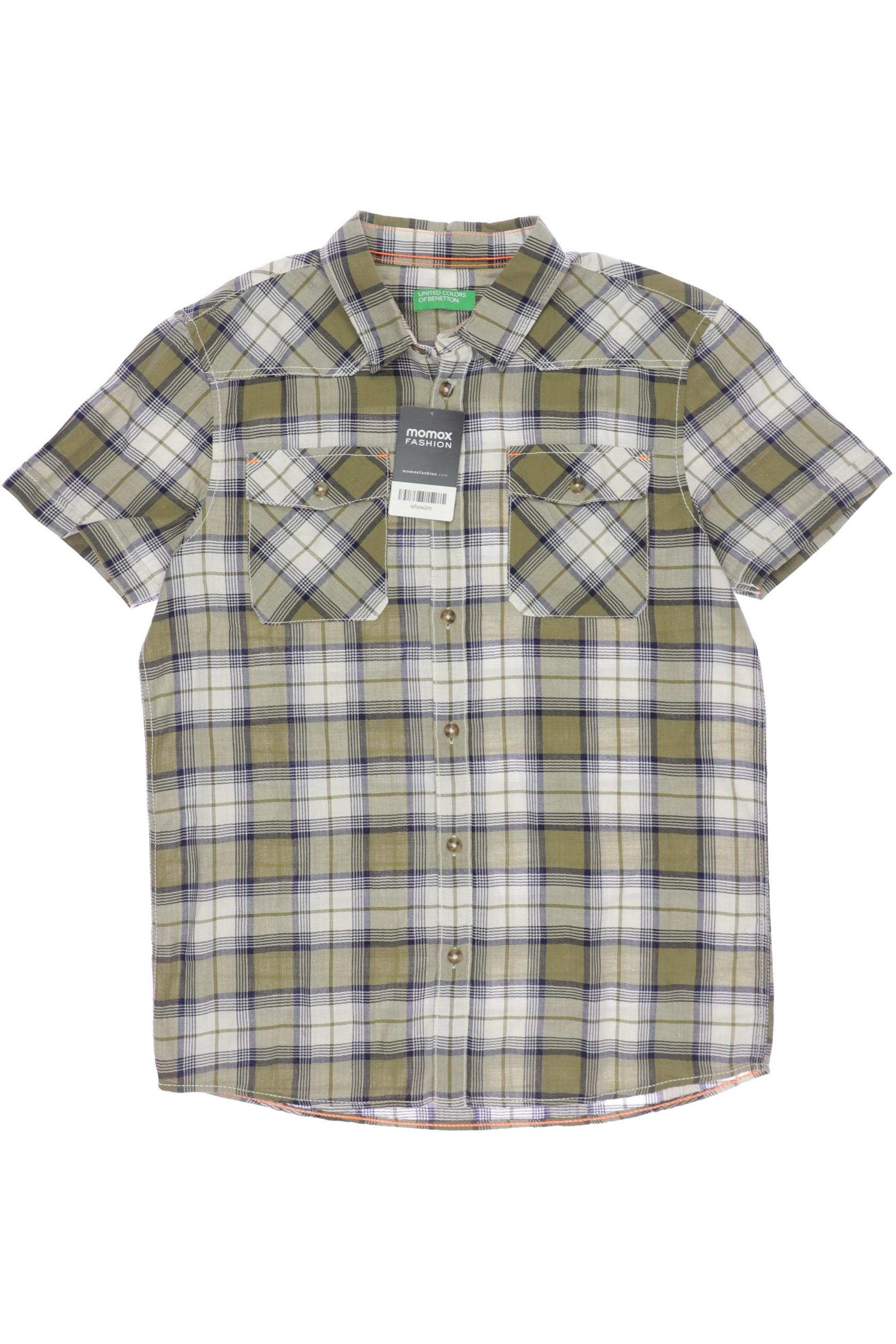 

United Colors OF Benetton Herren Hemd, grün, Gr. 170