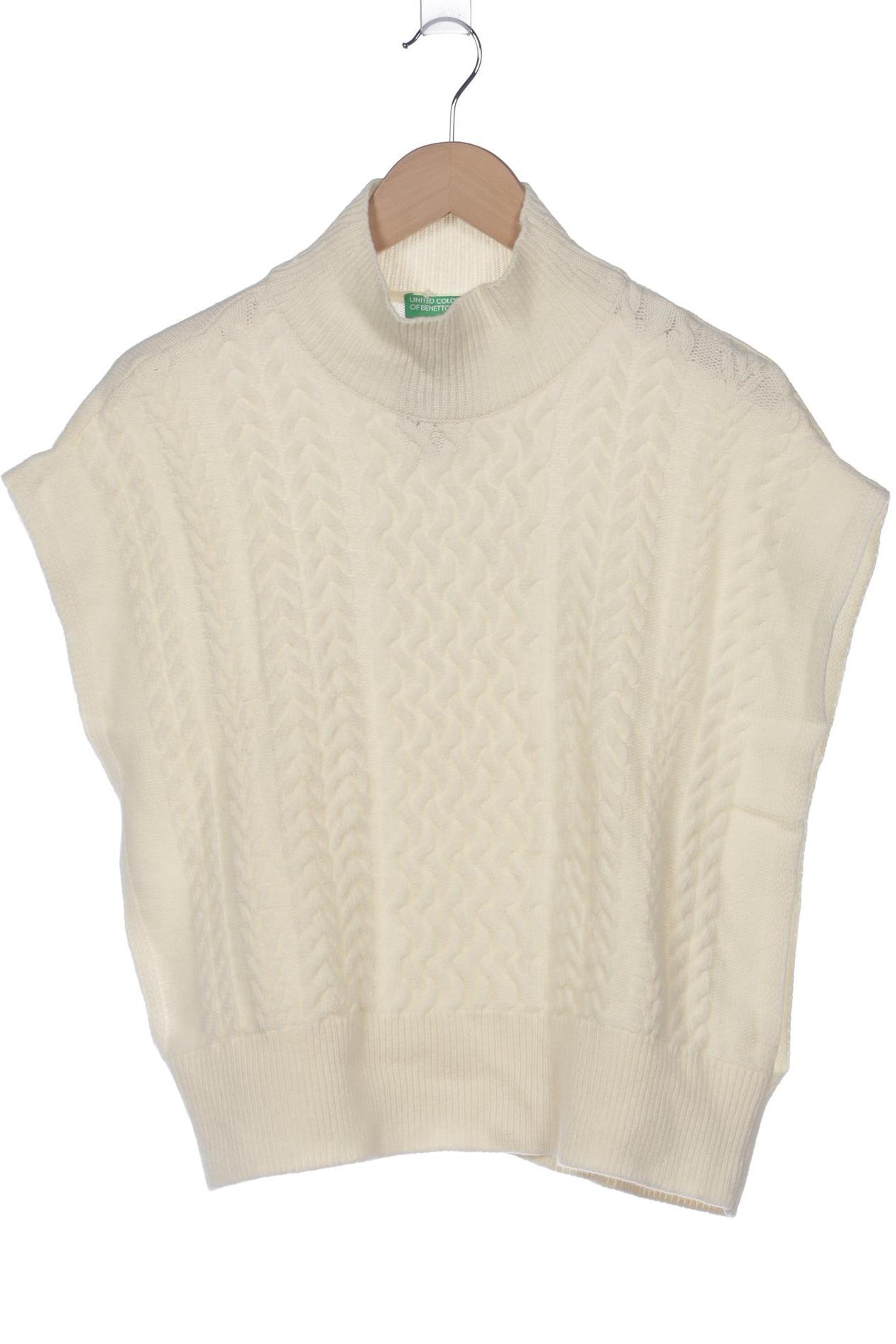 

United Colors OF Benetton Damen Pullover, cremeweiß, Gr. 42
