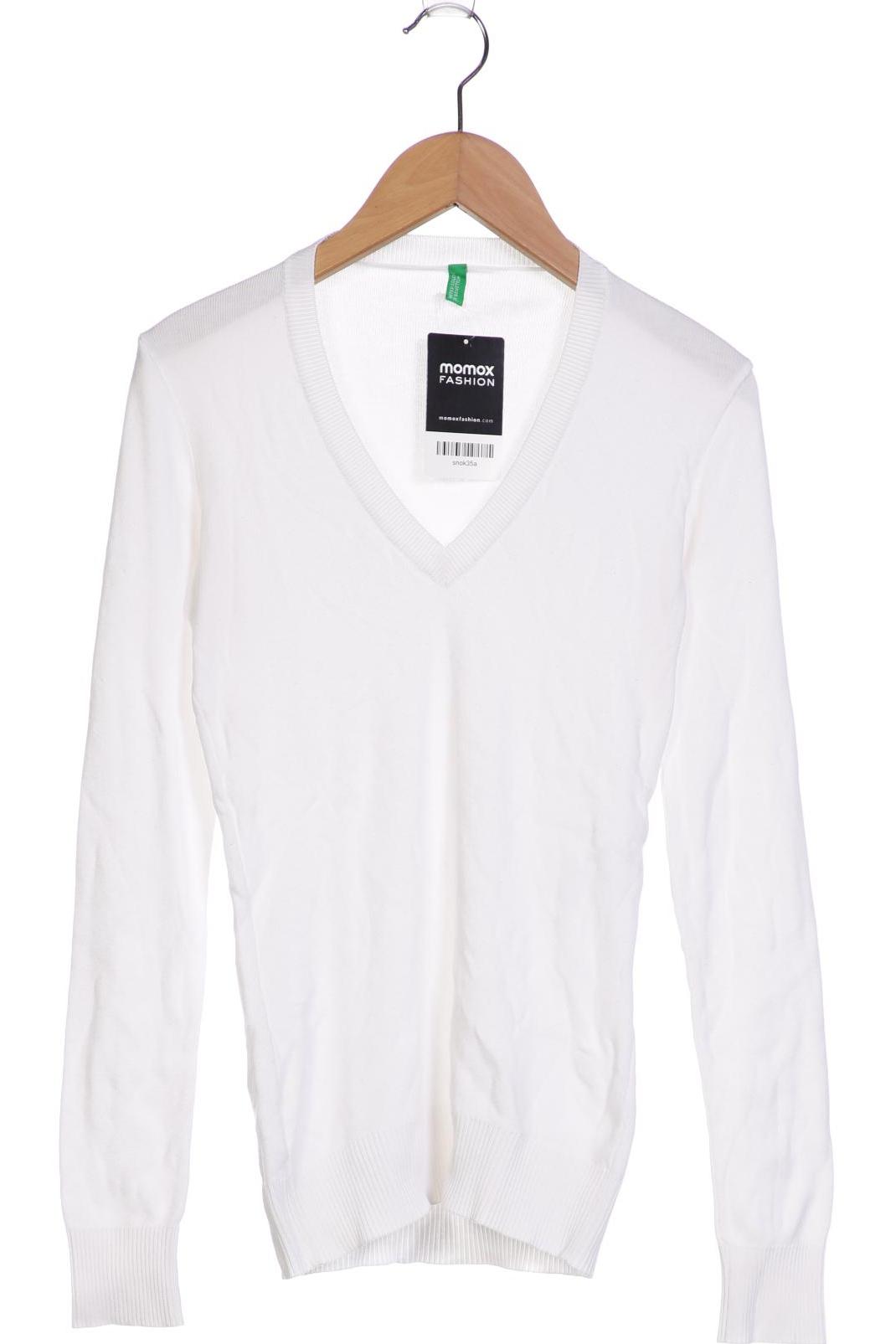 

UNITED COLORS OF BENETTON Damen Pullover, weiß
