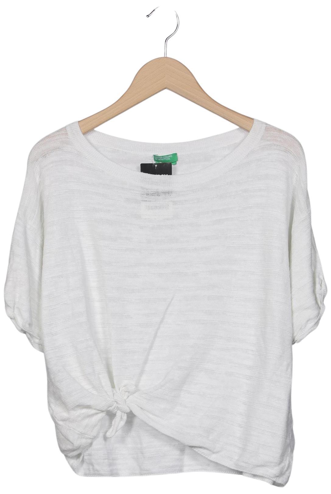 

United Colors OF Benetton Damen Pullover, weiß, Gr. 36