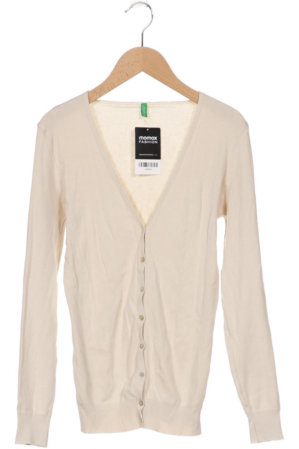 

UNITED COLORS OF BENETTON Damen Strickjacke, cremeweiß