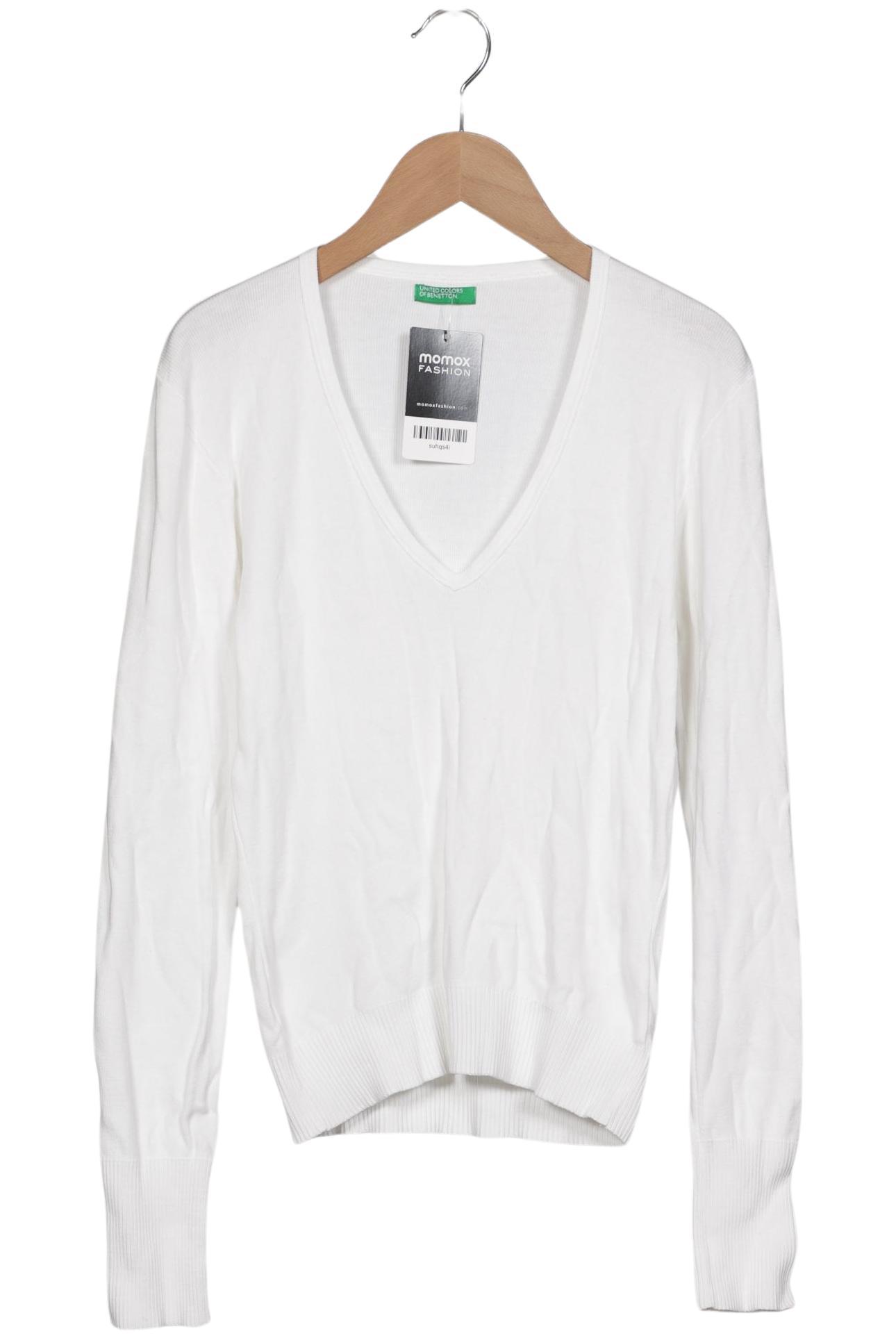 

United Colors OF Benetton Damen Pullover, weiß, Gr. 36