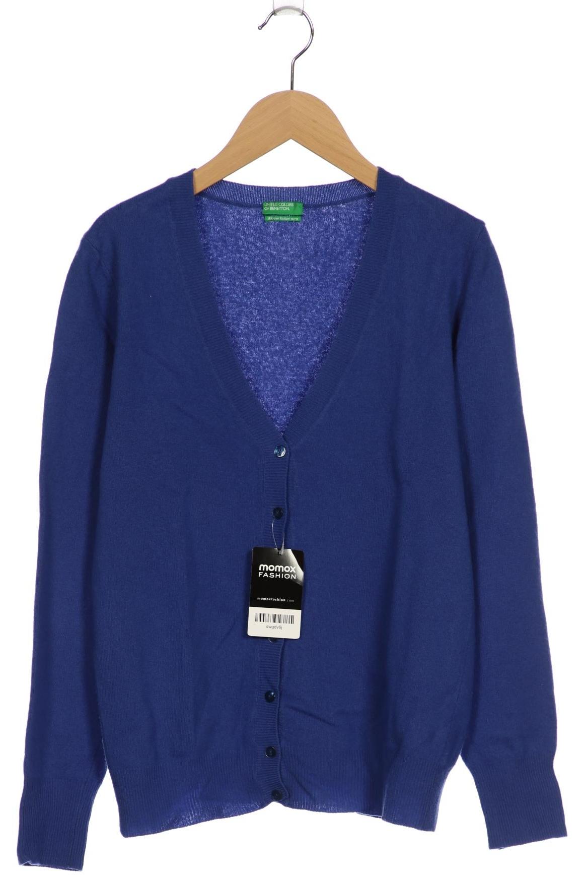 

United Colors OF Benetton Damen Strickjacke, blau, Gr. 38