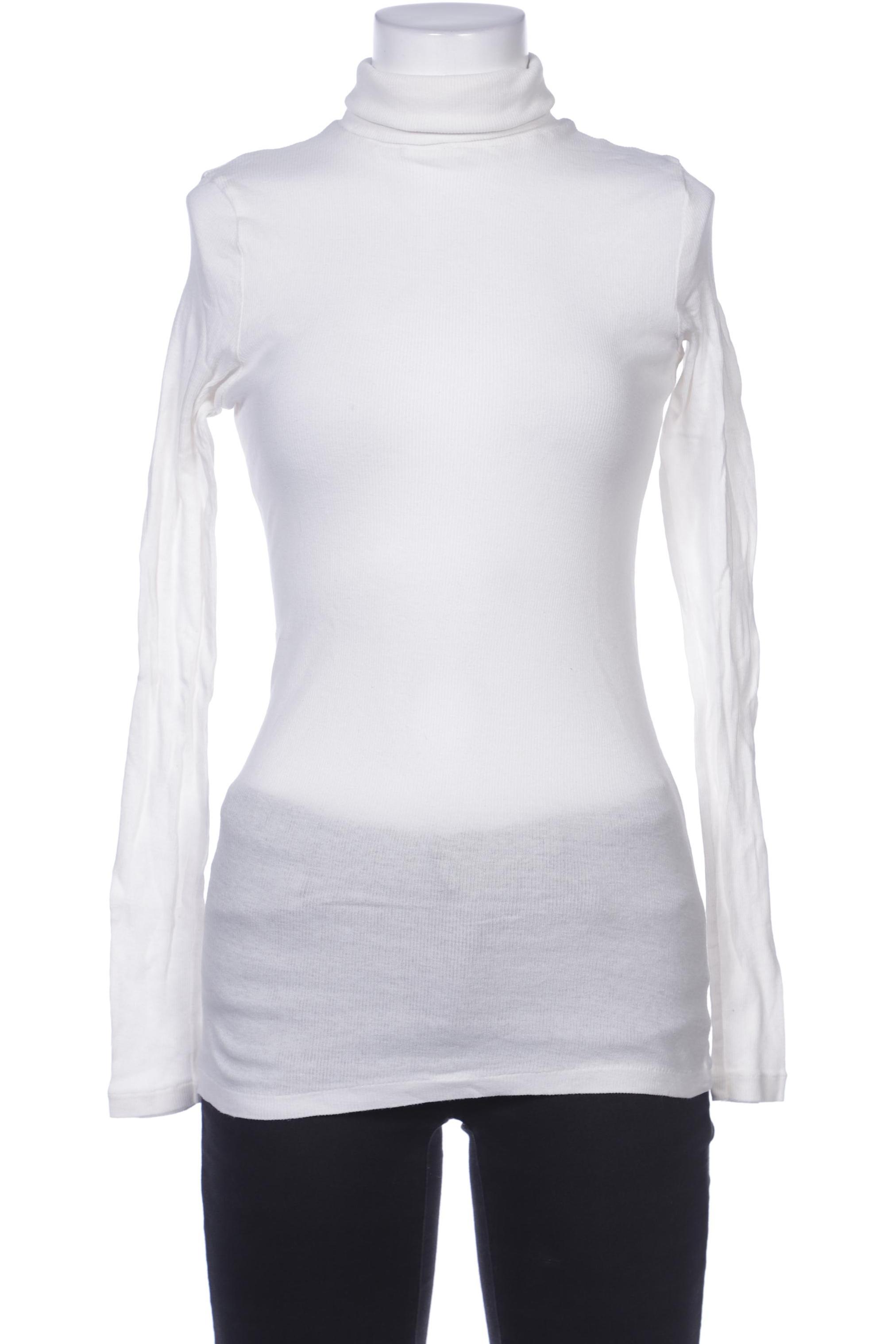 

United Colors OF Benetton Damen Langarmshirt, weiß, Gr. 34