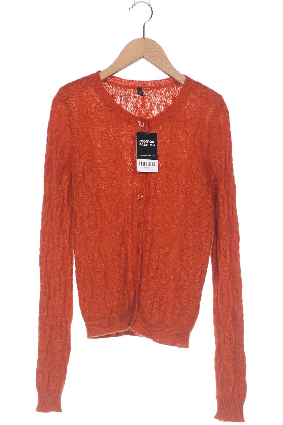 

United Colors OF Benetton Damen Strickjacke, orange, Gr. 34