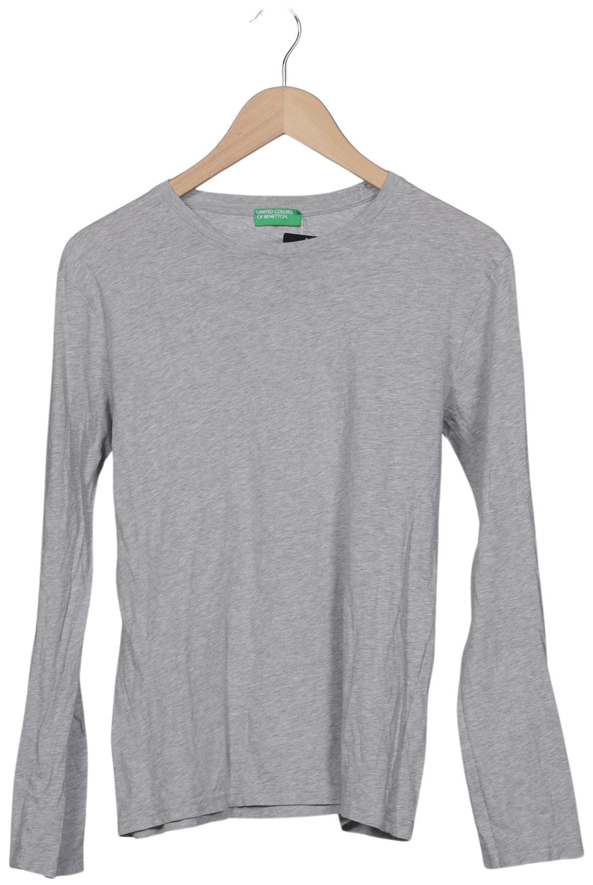 

United Colors OF Benetton Herren Langarmshirt, grau, Gr. 46