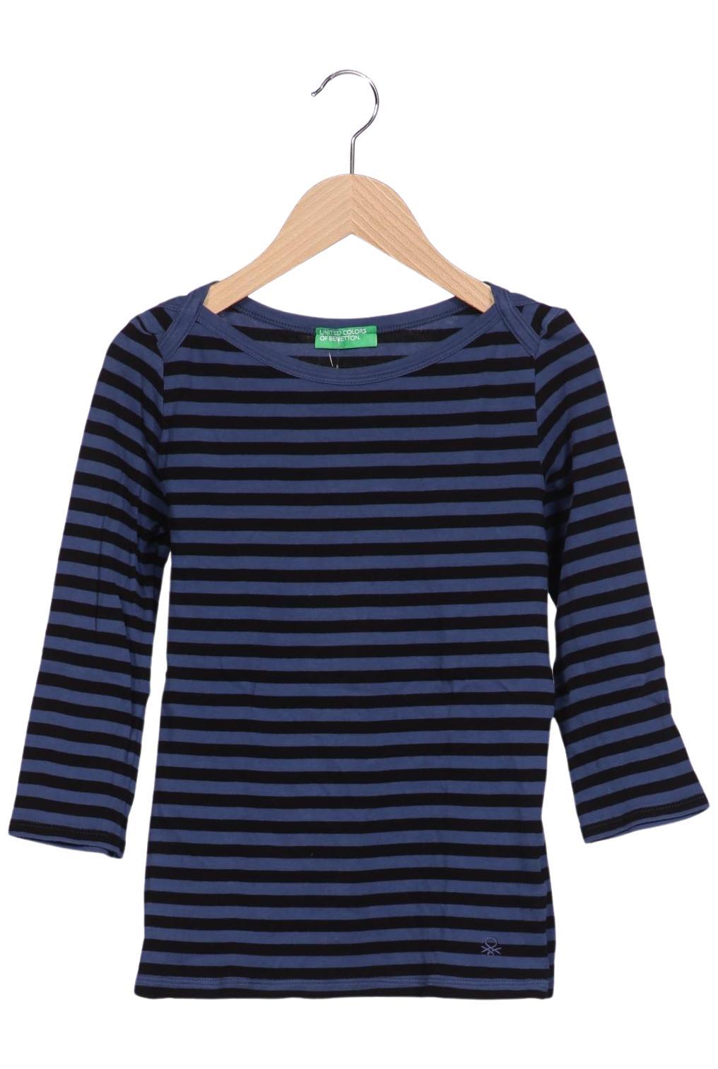 

United Colors OF Benetton Damen Langarmshirt, marineblau, Gr. 34