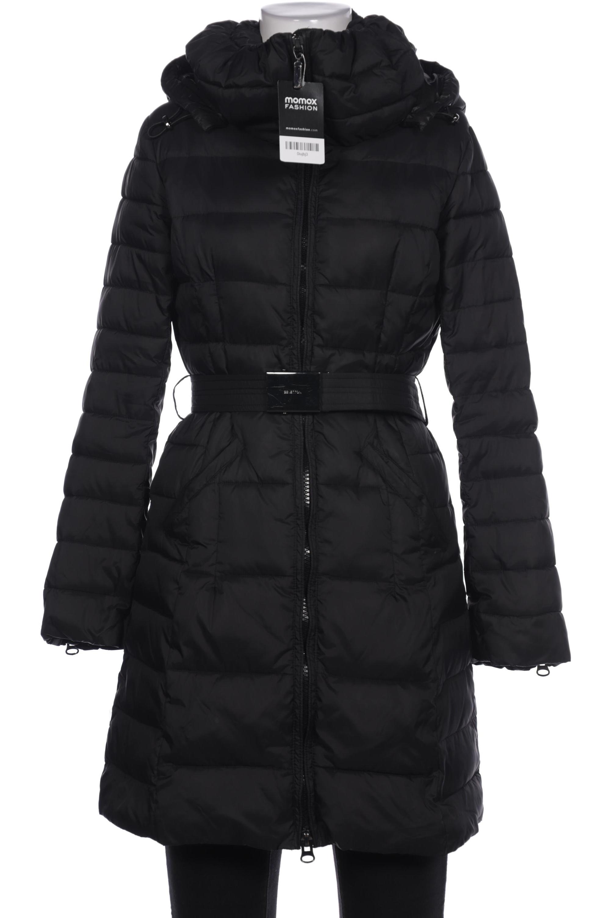 

United Colors OF Benetton Damen Mantel, schwarz, Gr. 32