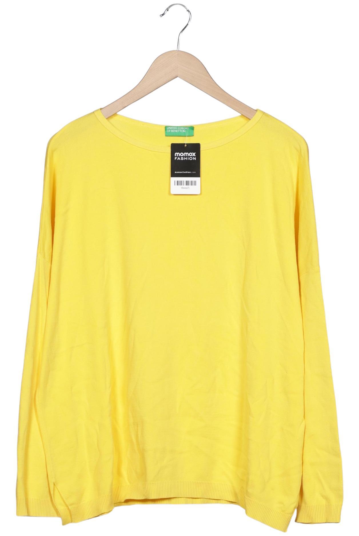 

United Colors OF Benetton Damen Pullover, gelb, Gr. 46