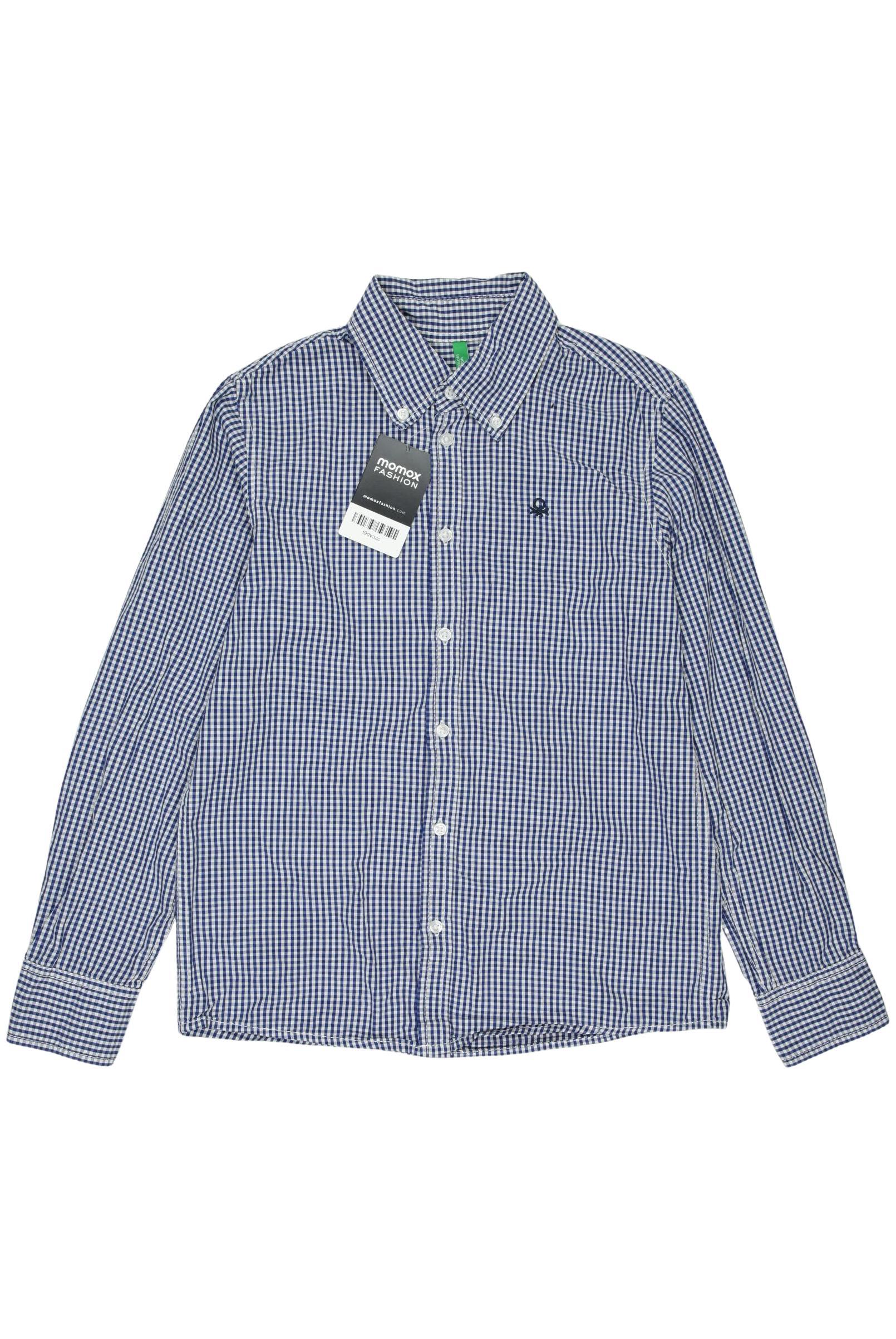 

United Colors OF Benetton Herren Hemd, marineblau, Gr. 146