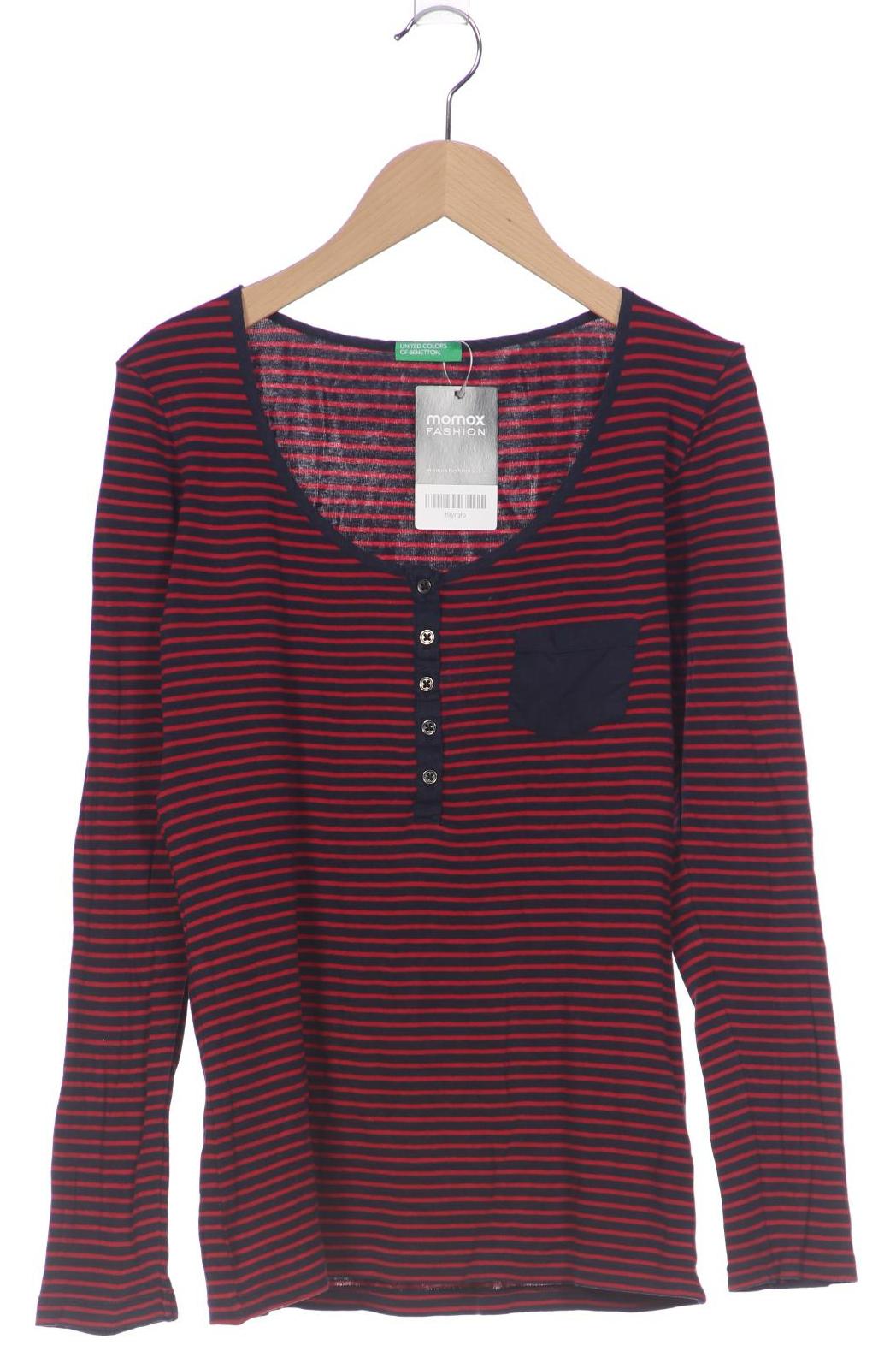 

United Colors OF Benetton Damen Langarmshirt, marineblau, Gr. 36