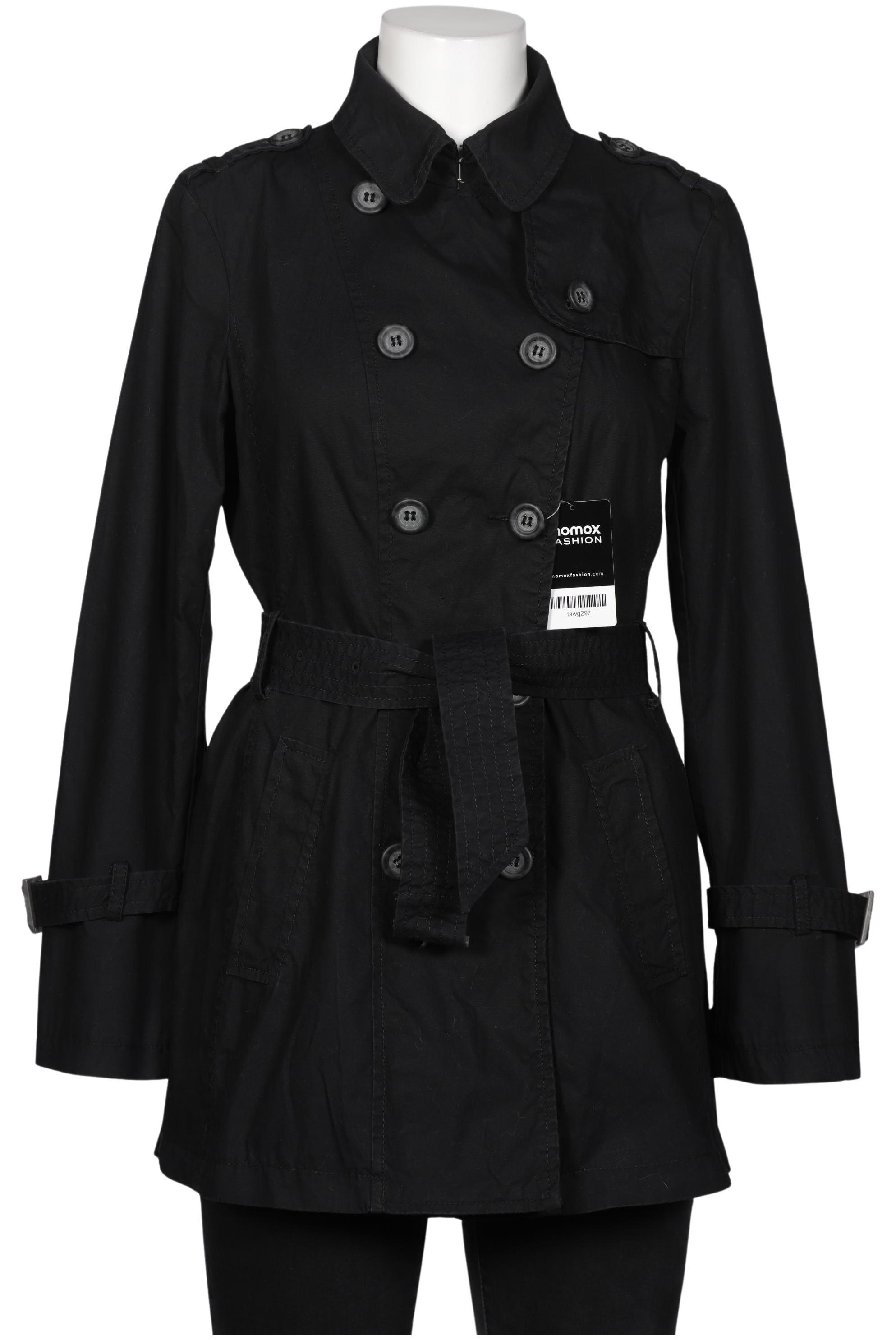 

United Colors OF Benetton Damen Mantel, schwarz, Gr. 44