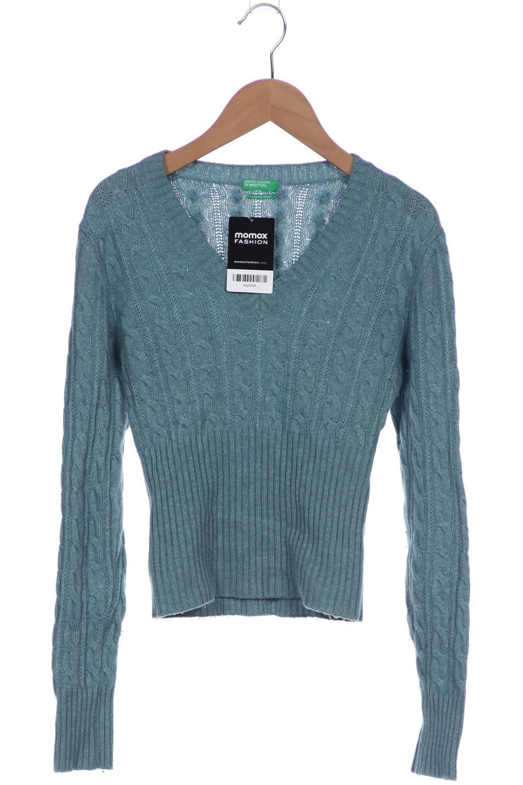 

United Colors OF Benetton Damen Pullover, türkis, Gr. 34