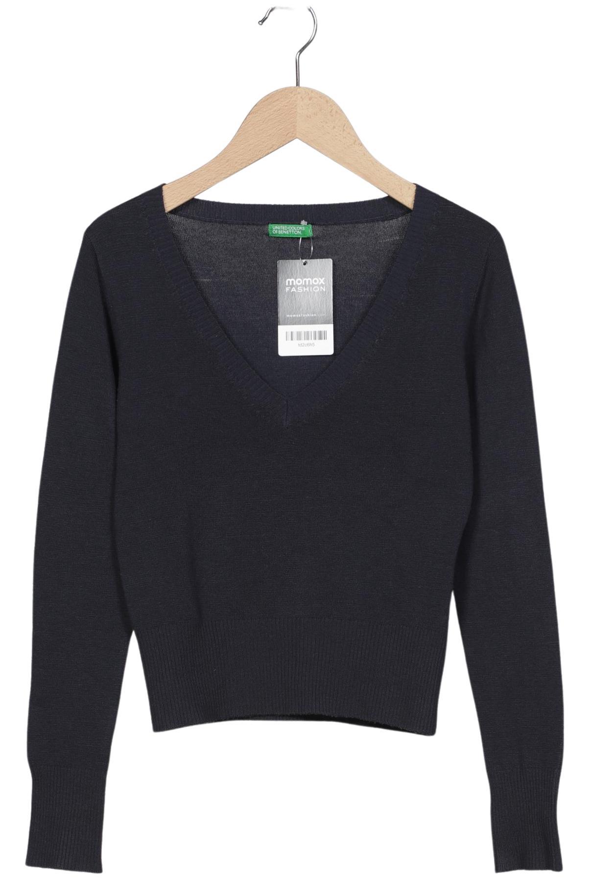 

United Colors OF Benetton Damen Pullover, marineblau, Gr. 34