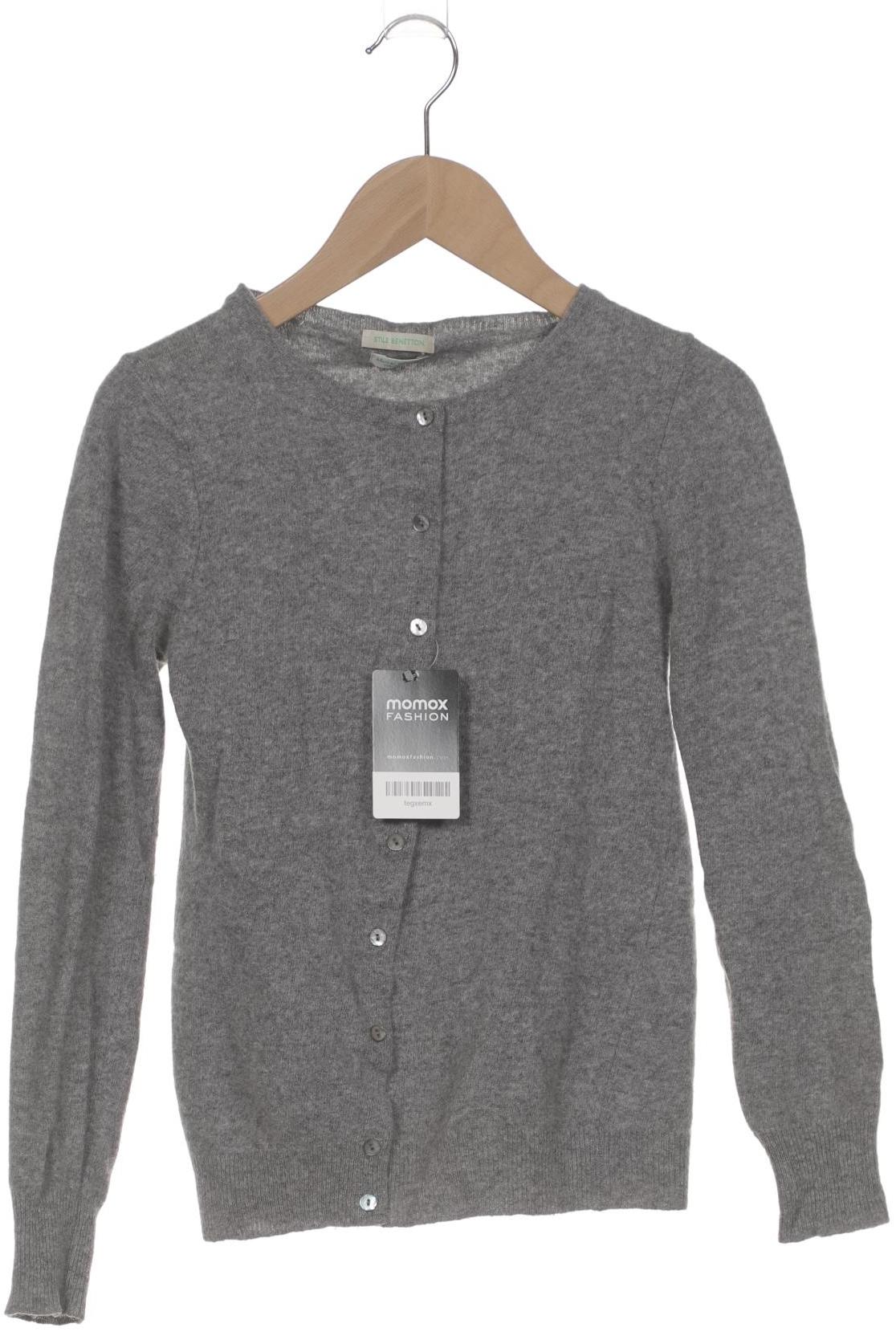 

United Colors OF Benetton Damen Strickjacke, grau, Gr. 34