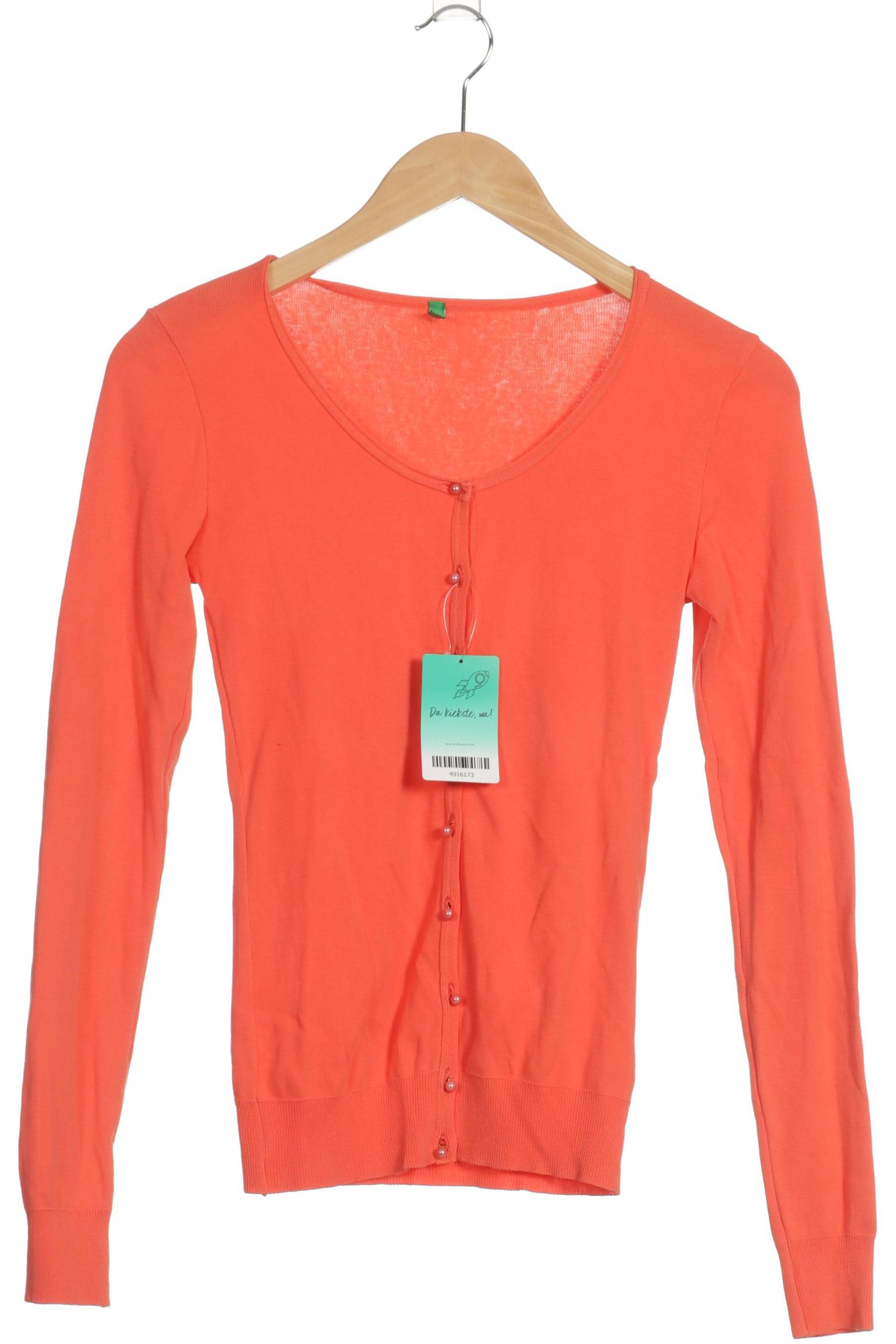 

United Colors OF Benetton Damen Strickjacke, orange, Gr. 36