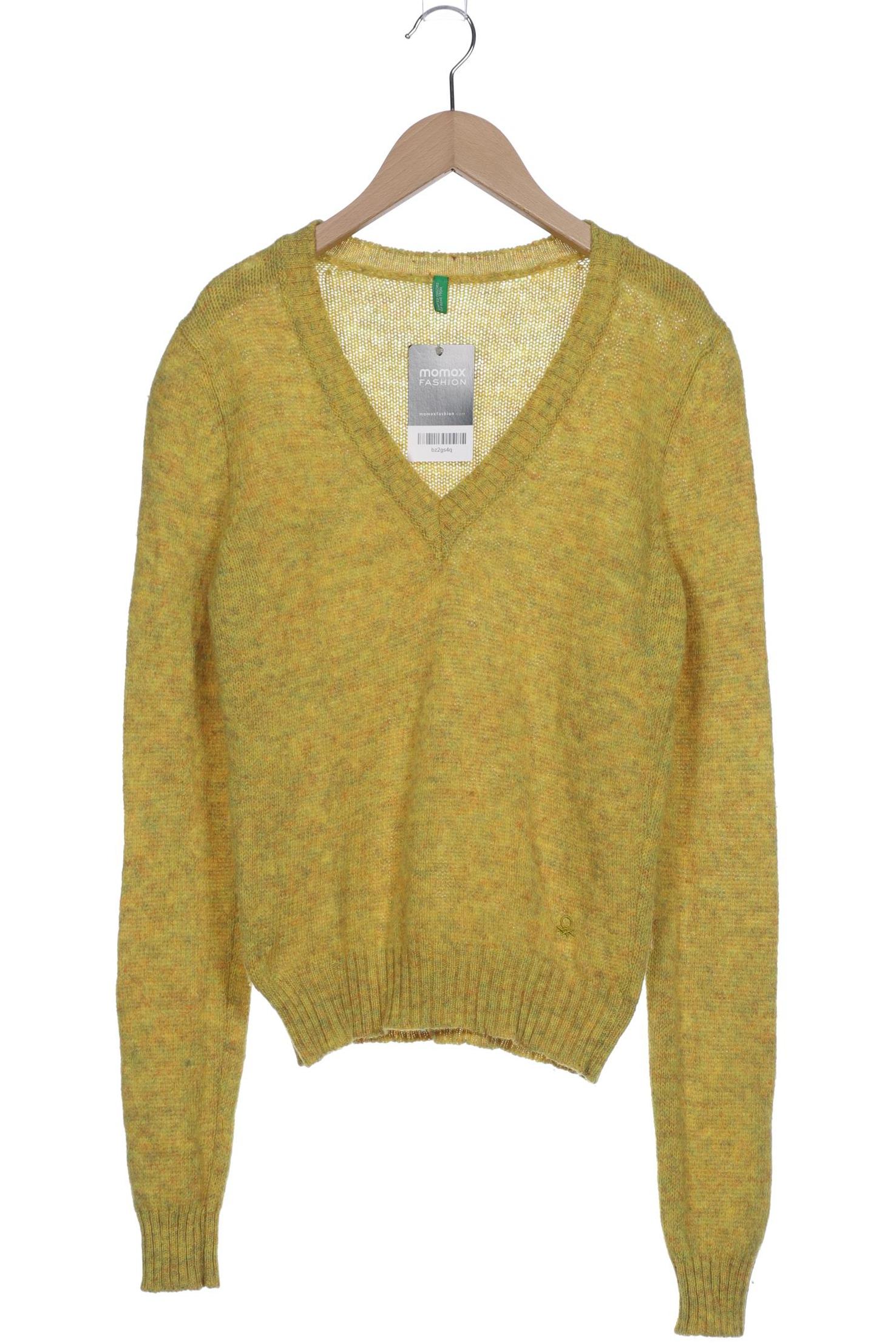 

United Colors OF Benetton Damen Pullover, gelb, Gr. 38