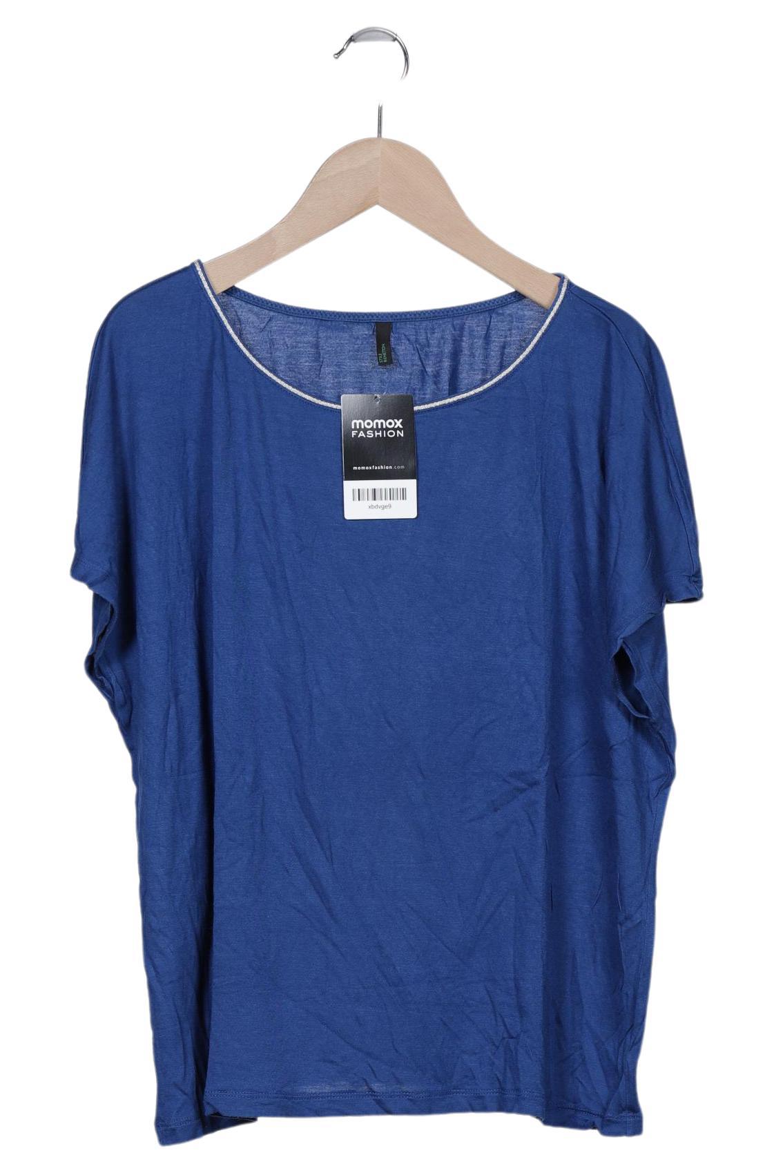 

United Colors OF Benetton Damen T-Shirt, blau, Gr. 46