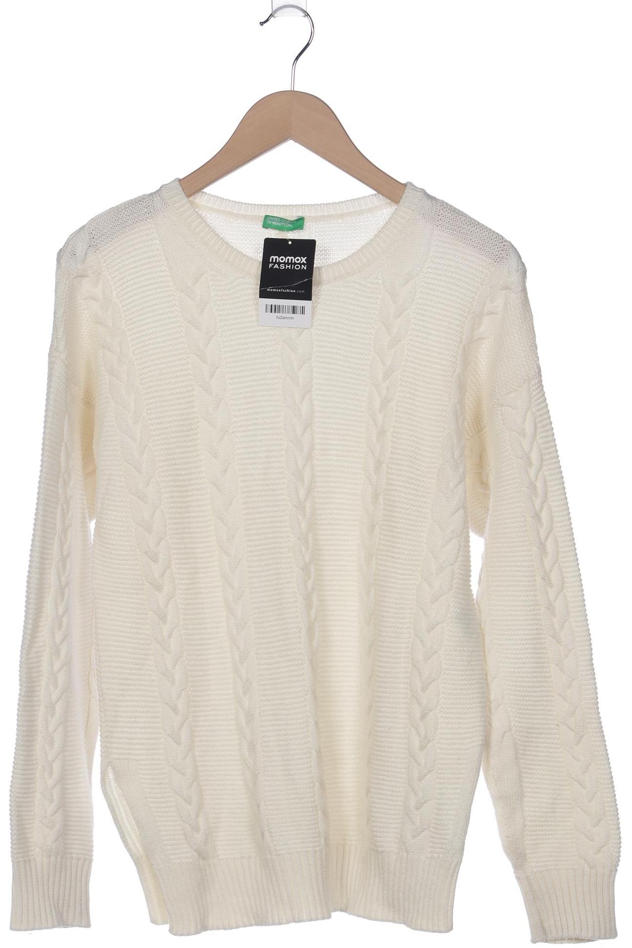 

United Colors OF Benetton Damen Pullover, cremeweiß, Gr. 42