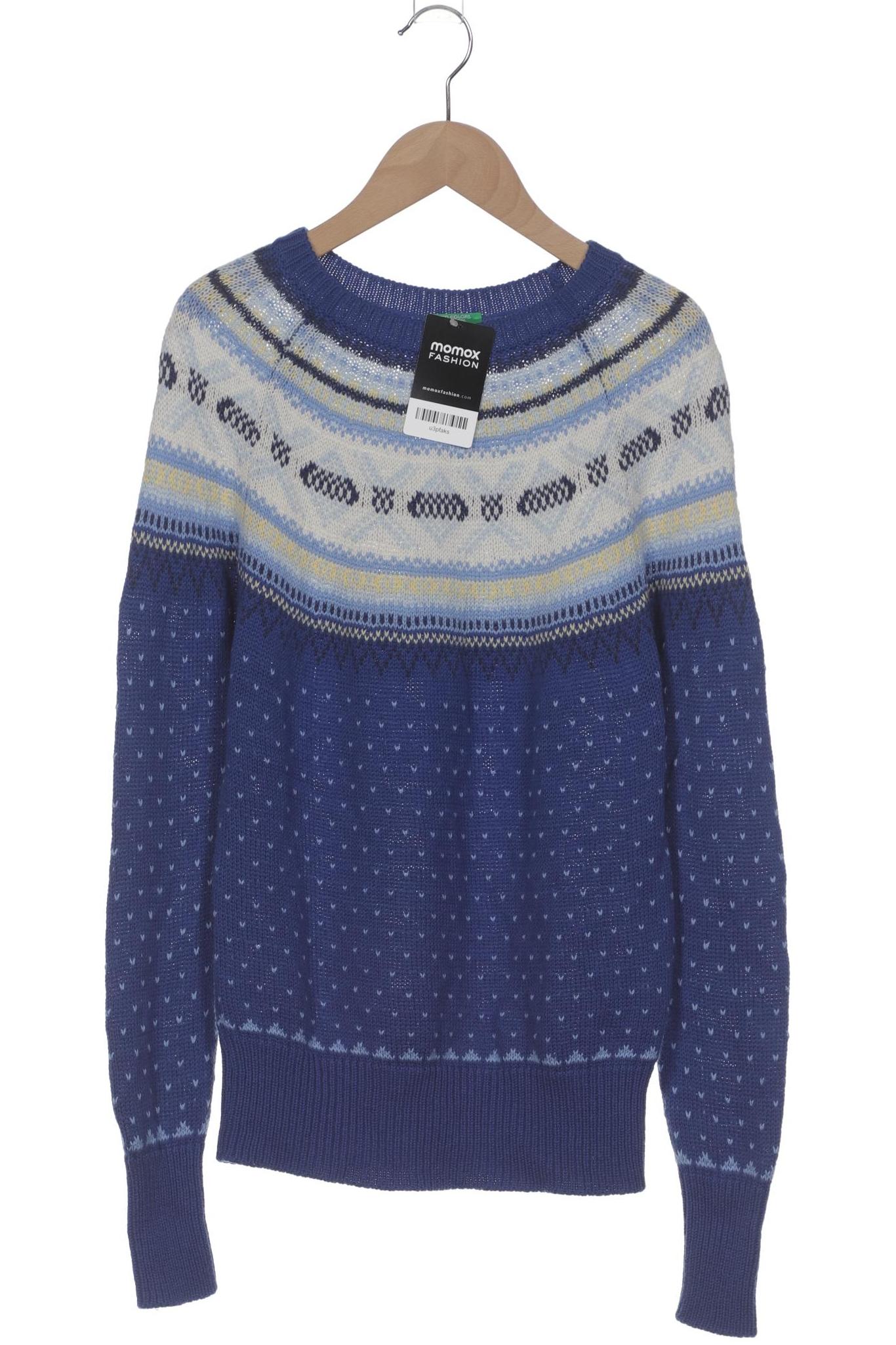 

United Colors OF Benetton Damen Pullover, blau, Gr. 34