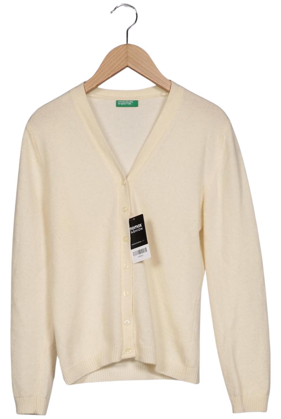 

United Colors OF Benetton Damen Strickjacke, cremeweiß, Gr. 36