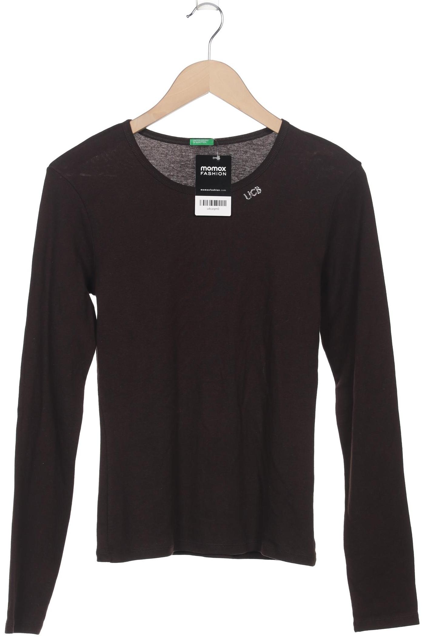 

United Colors OF Benetton Damen Langarmshirt, braun, Gr. 42