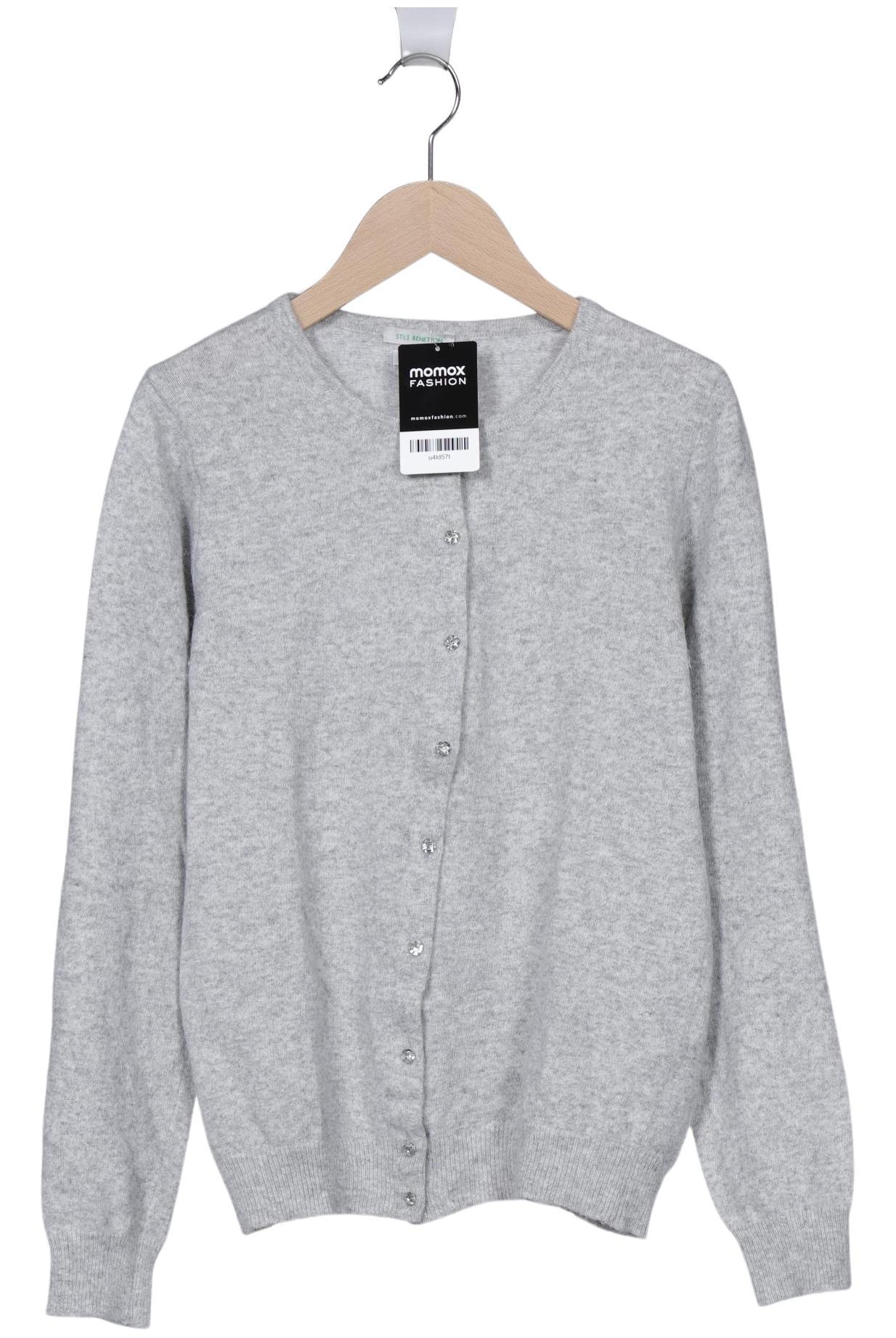 

United Colors OF Benetton Damen Strickjacke, grau, Gr. 36